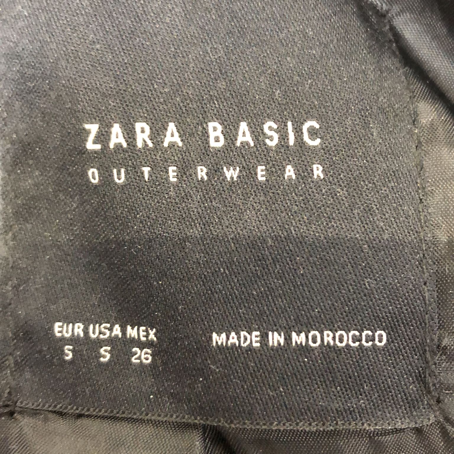 Zara Basic Outerwear