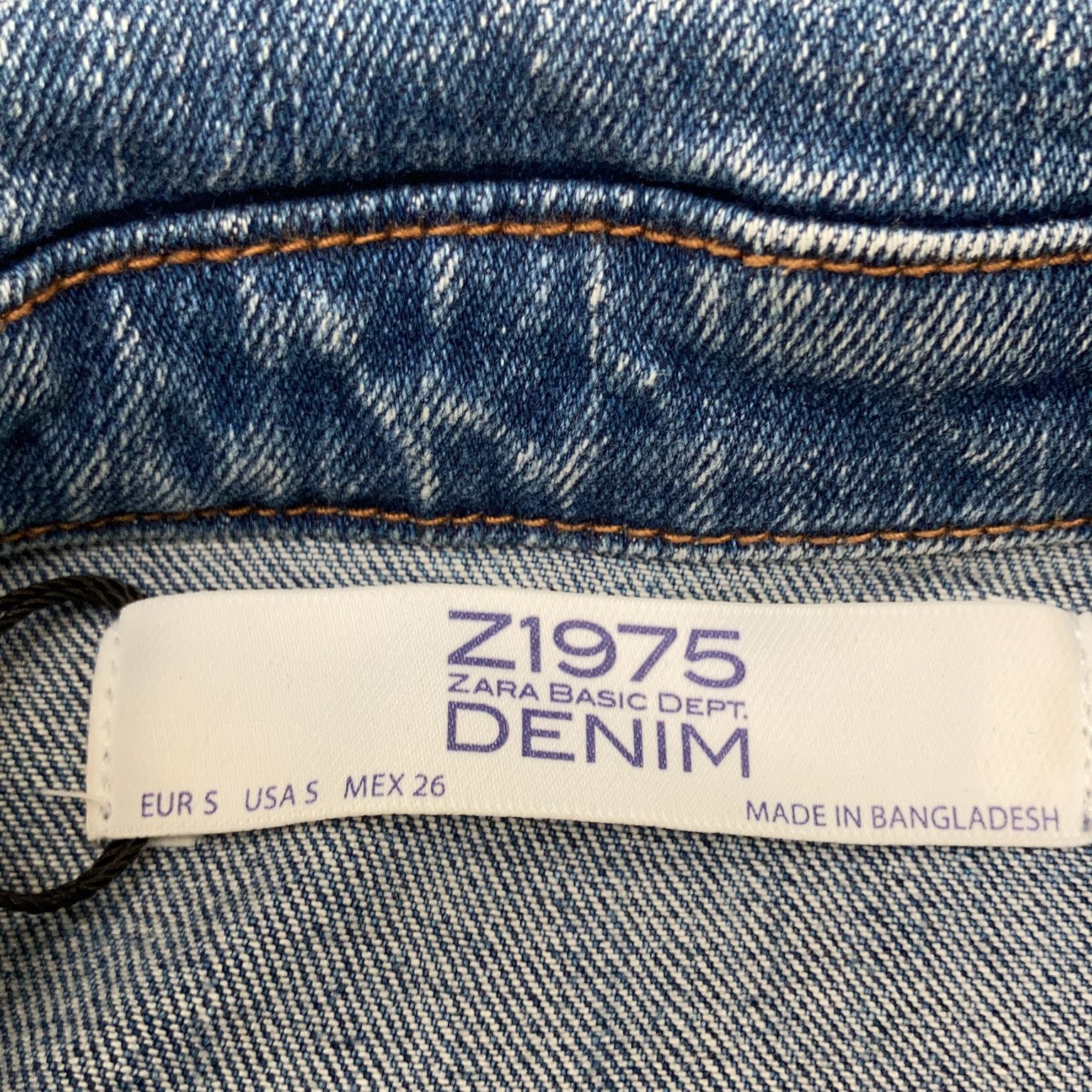 Zara Basic Z1975 Denim