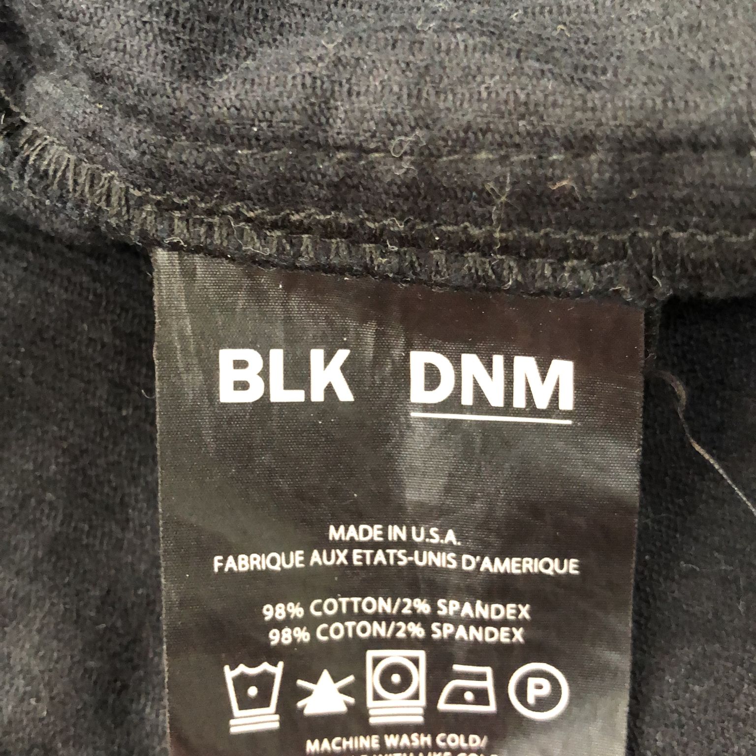 BLK DNM