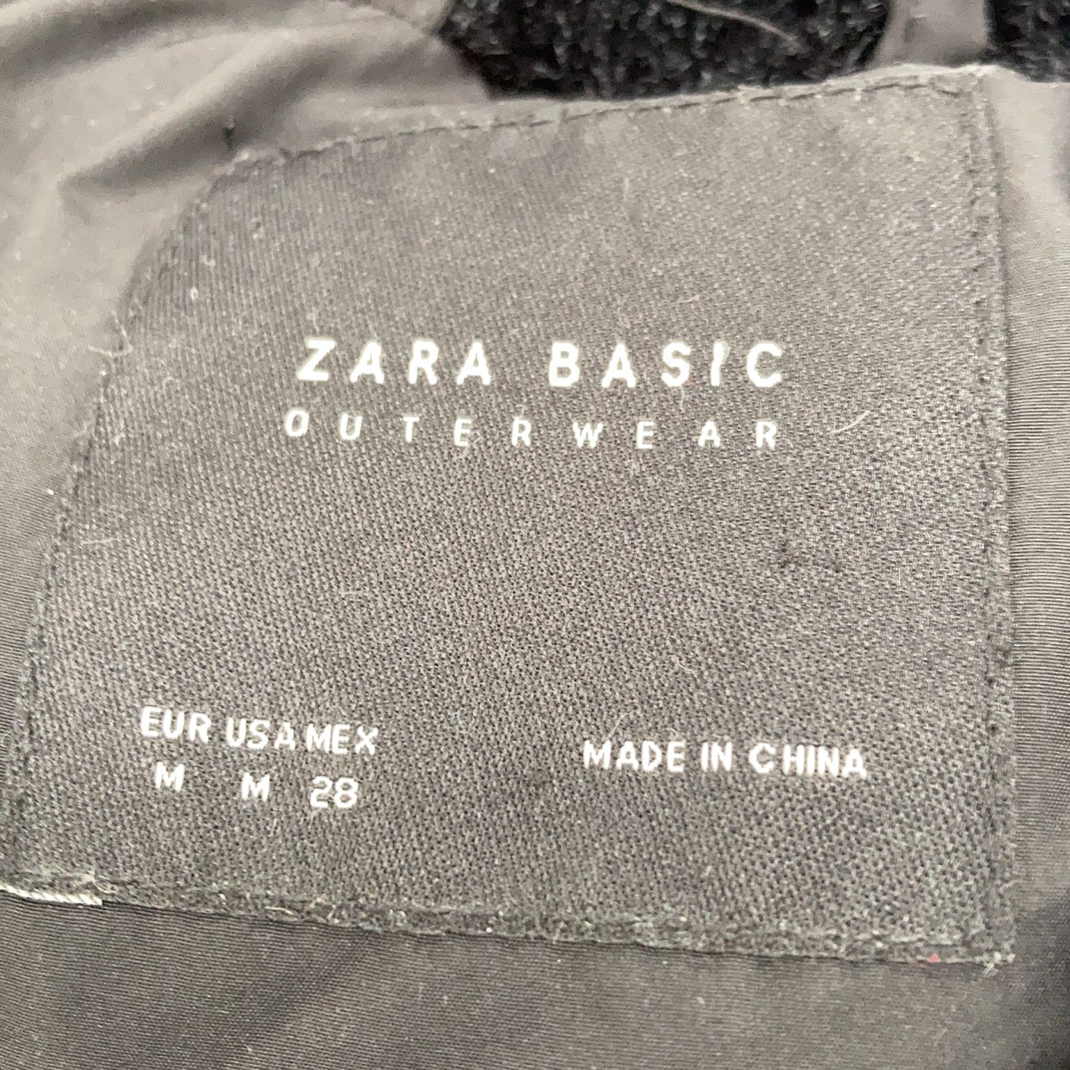 Zara Basic Outerwear