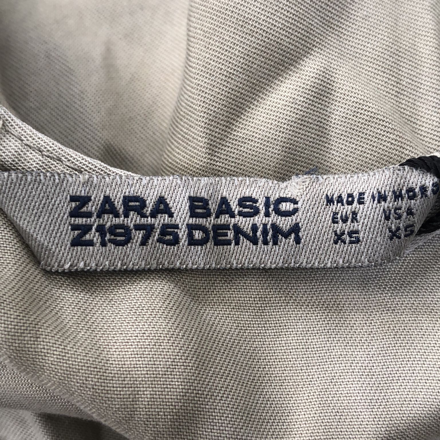 Zara Basic Z1975 Denim