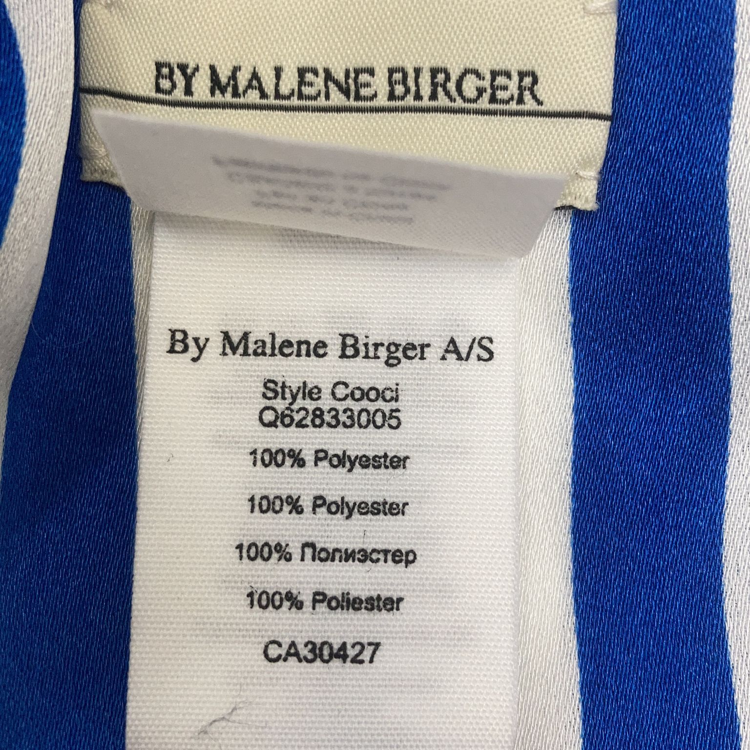 By Malene Birger