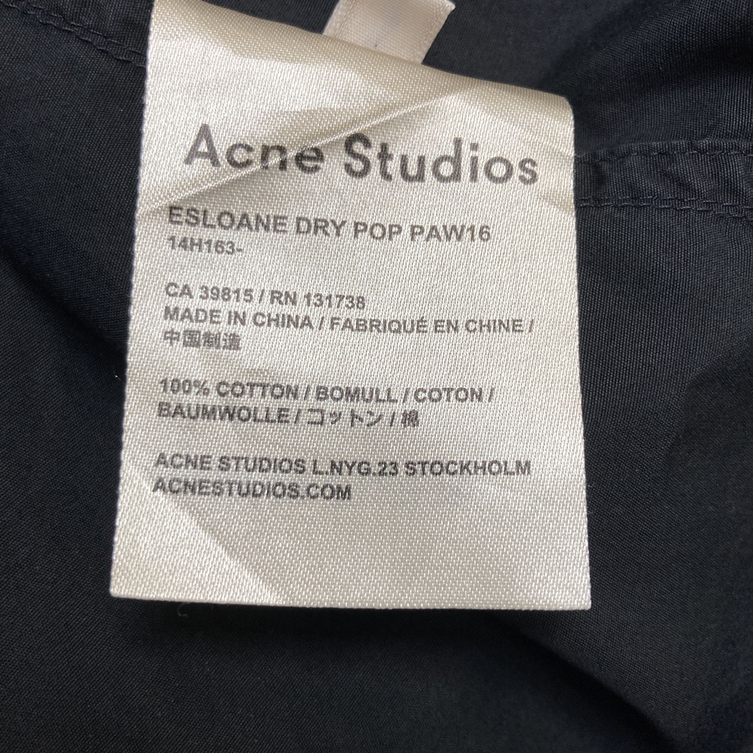 Acne Studios