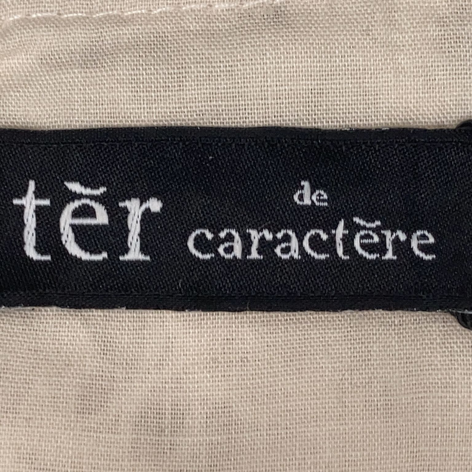 TÉR de Caractére