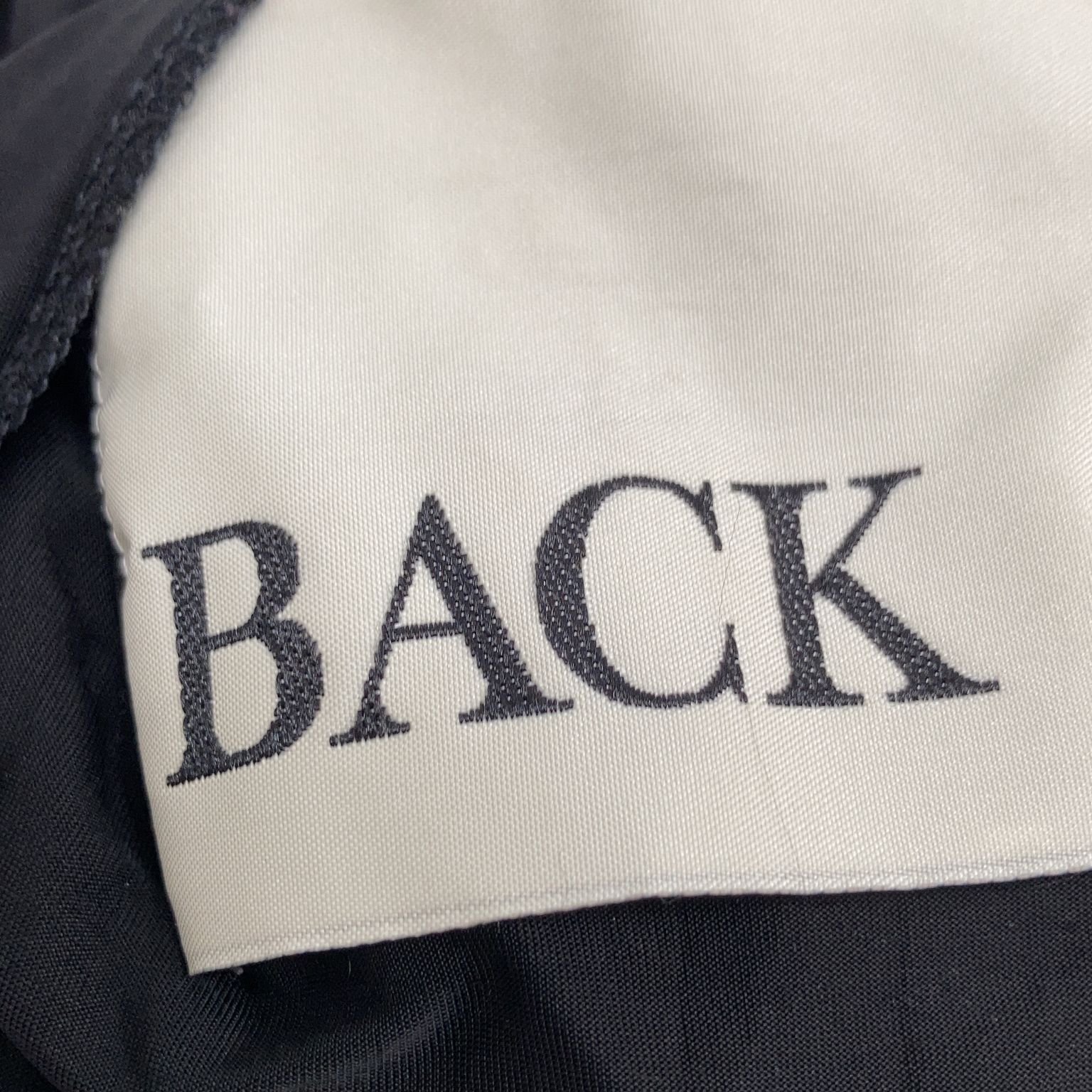 Back