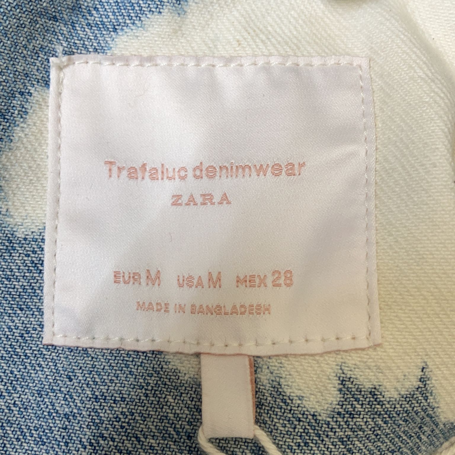 Zara Trafaluc Denim Wear