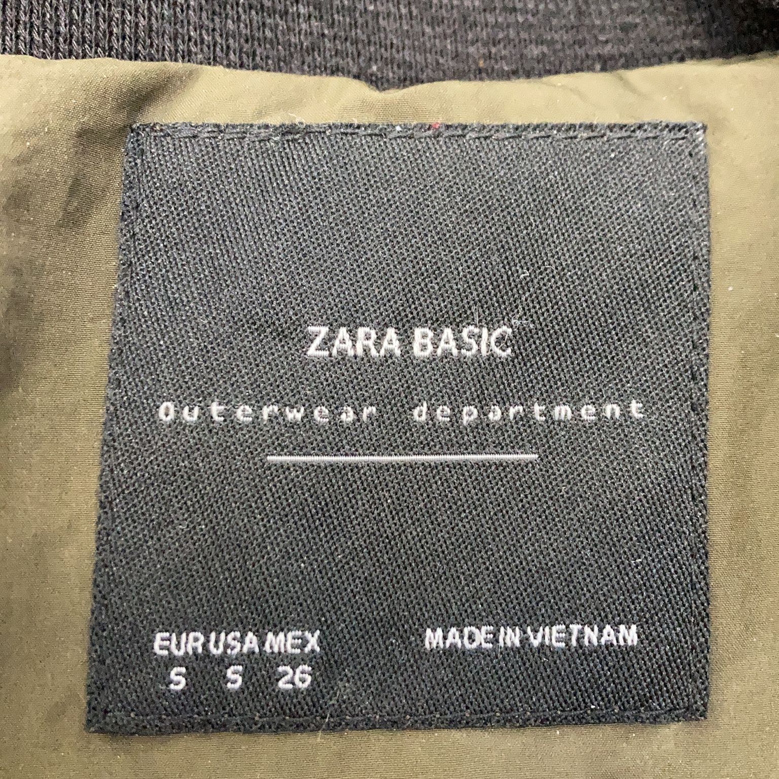 Zara Basic Outerwear