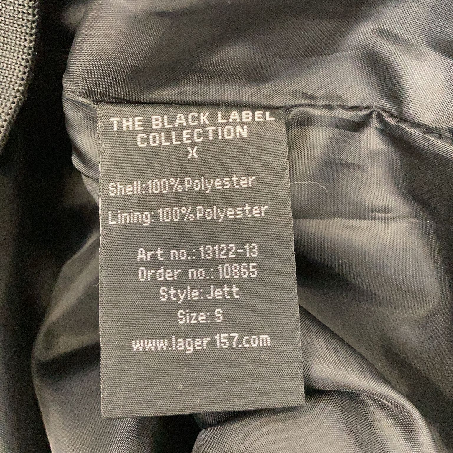 The Black Label Collection Lager 157