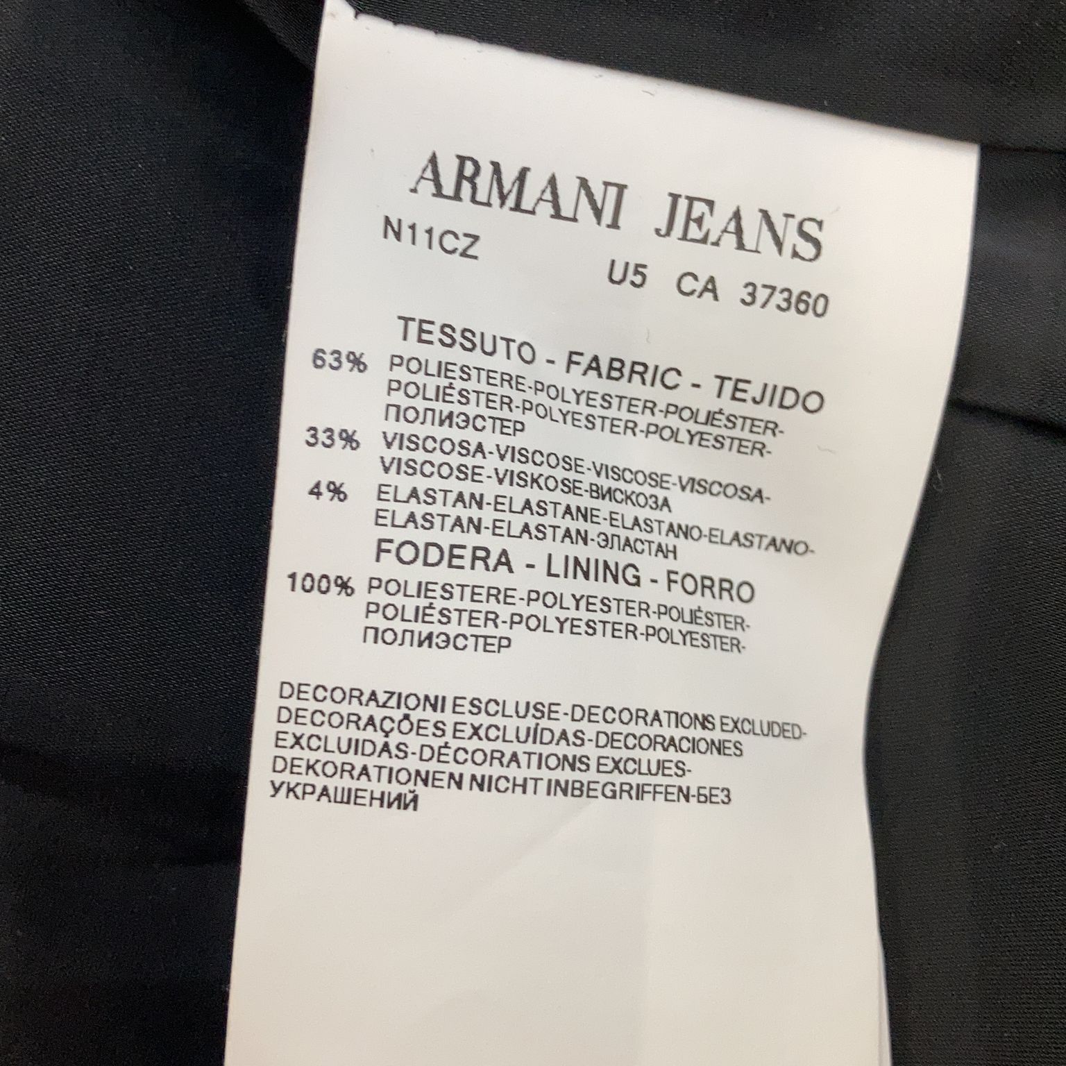 Armani Jeans