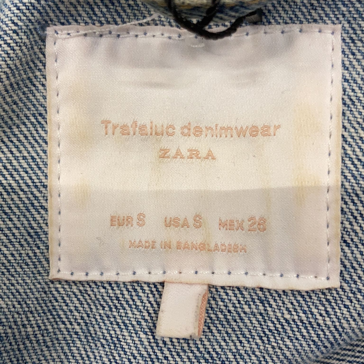 Zara Trafaluc Denim Wear