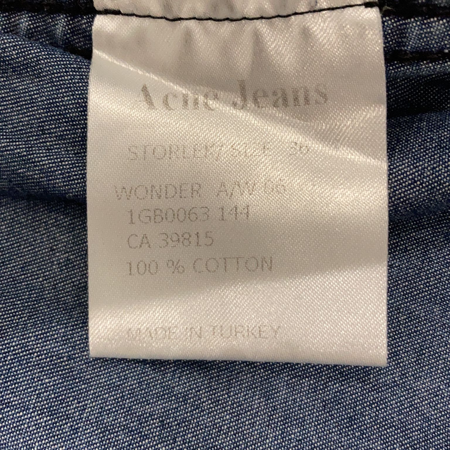 Acne Jeans