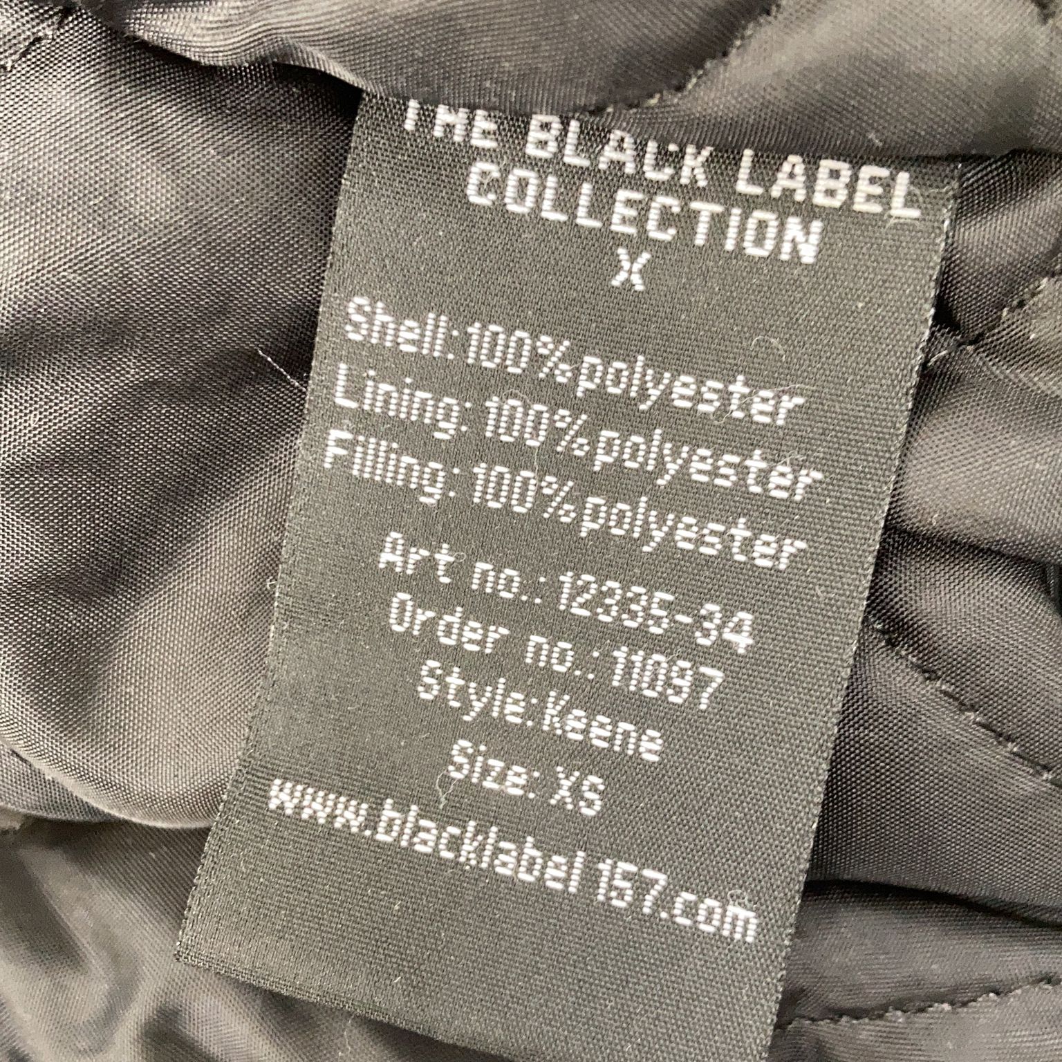 The Black Label Collection Lager 157