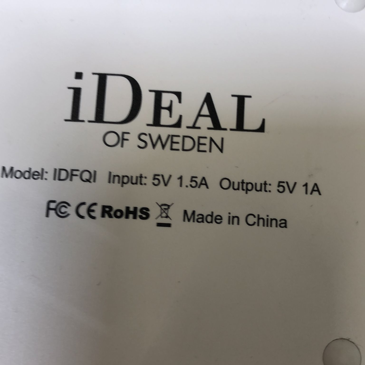 iDeal of Sweden