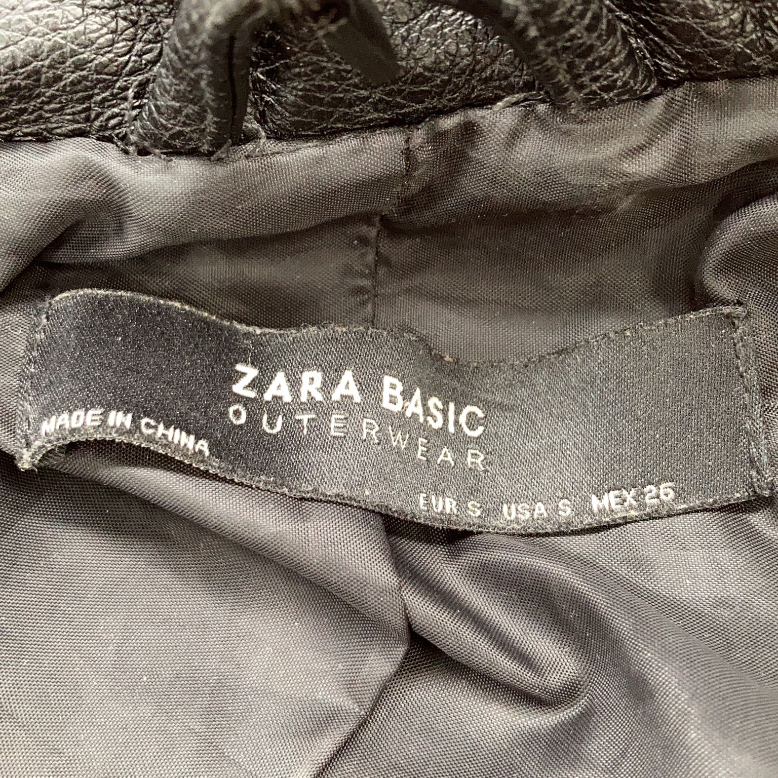 Zara Basic Outerwear