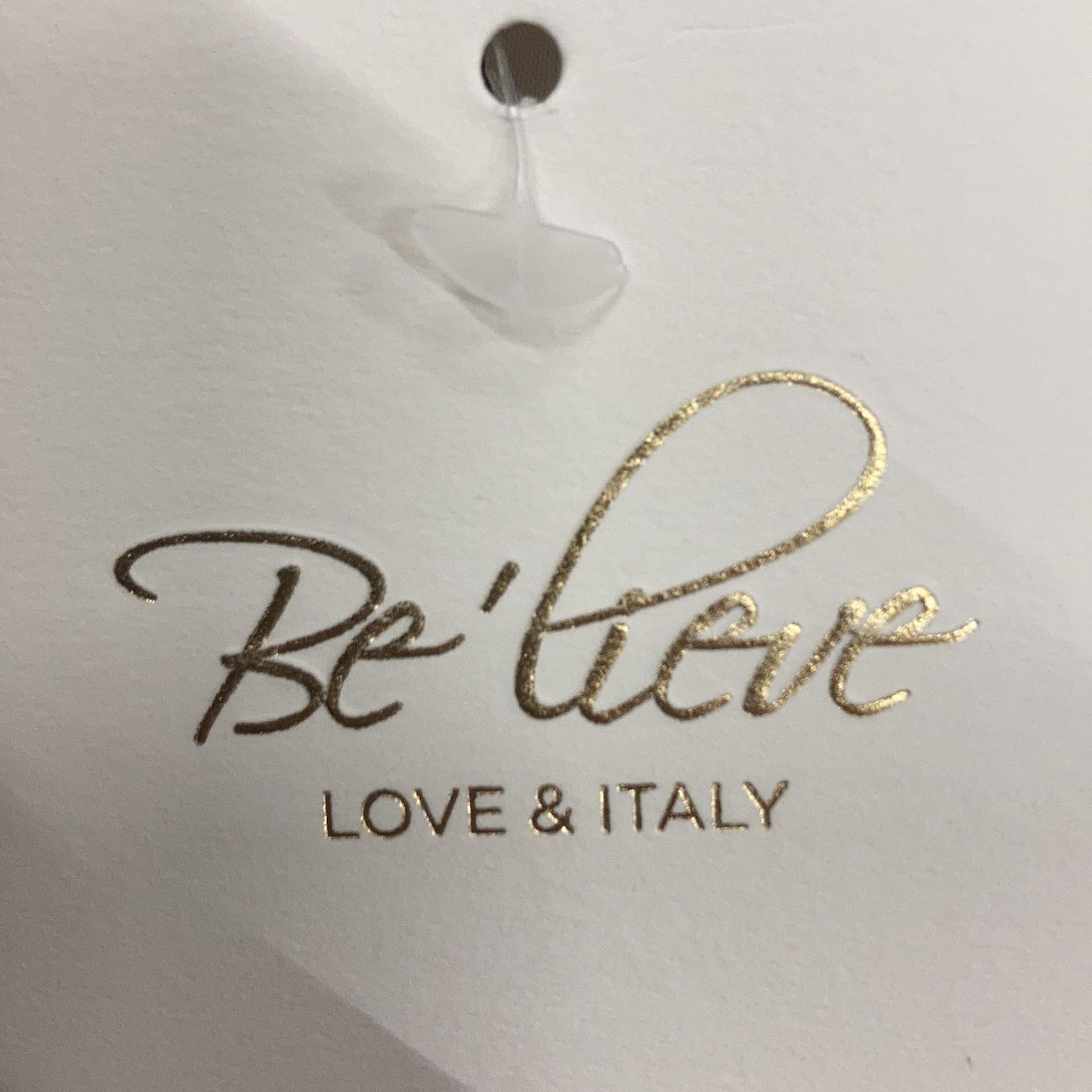 Be Lieve LoveItaly