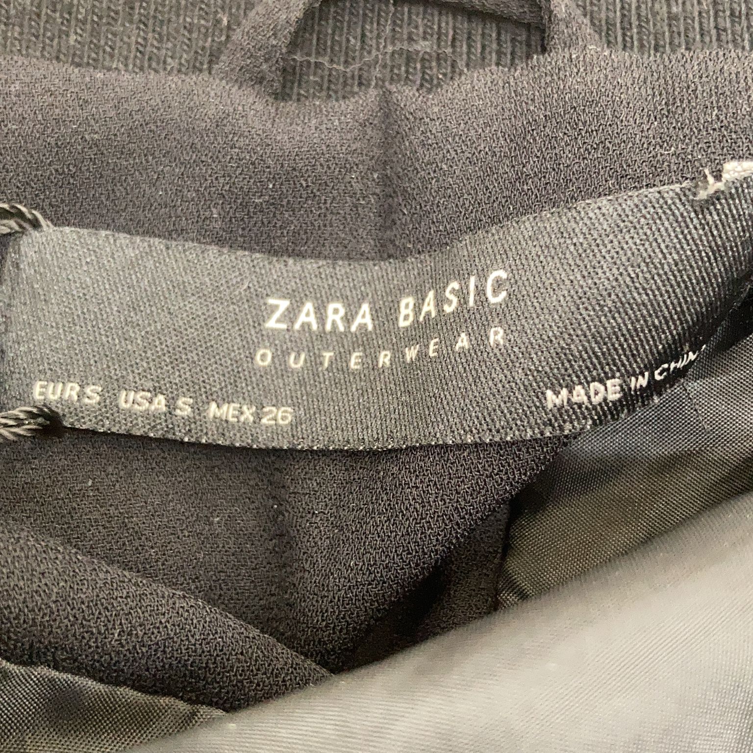 Zara Basic Outerwear