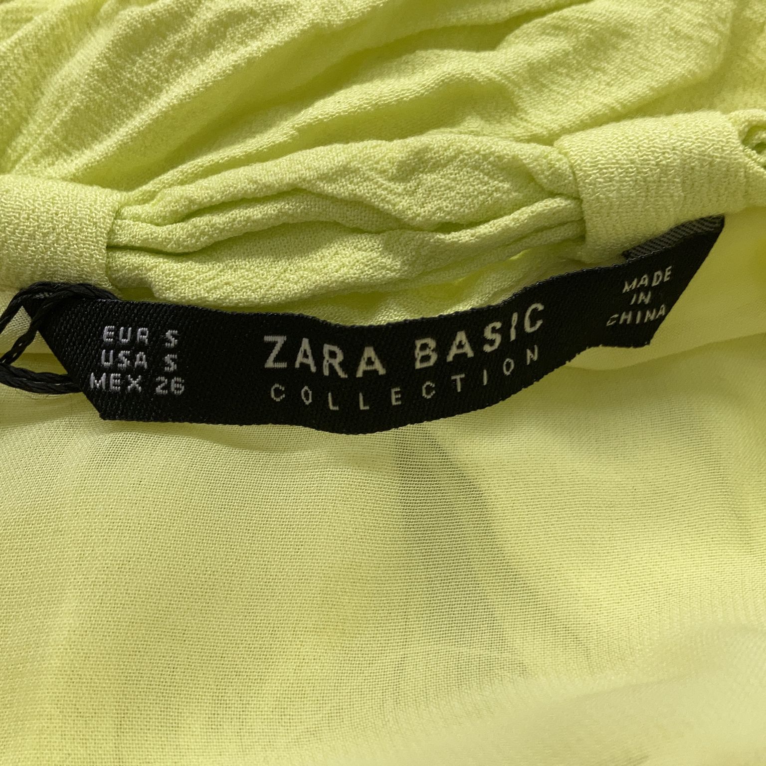 Zara Basic Collection