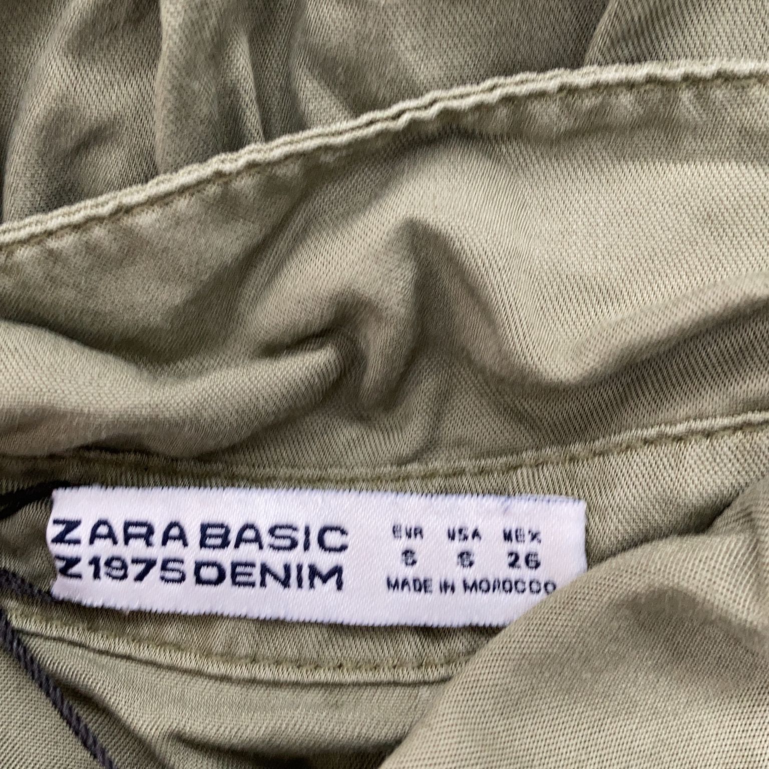 Zara Basic Z1975 Denim