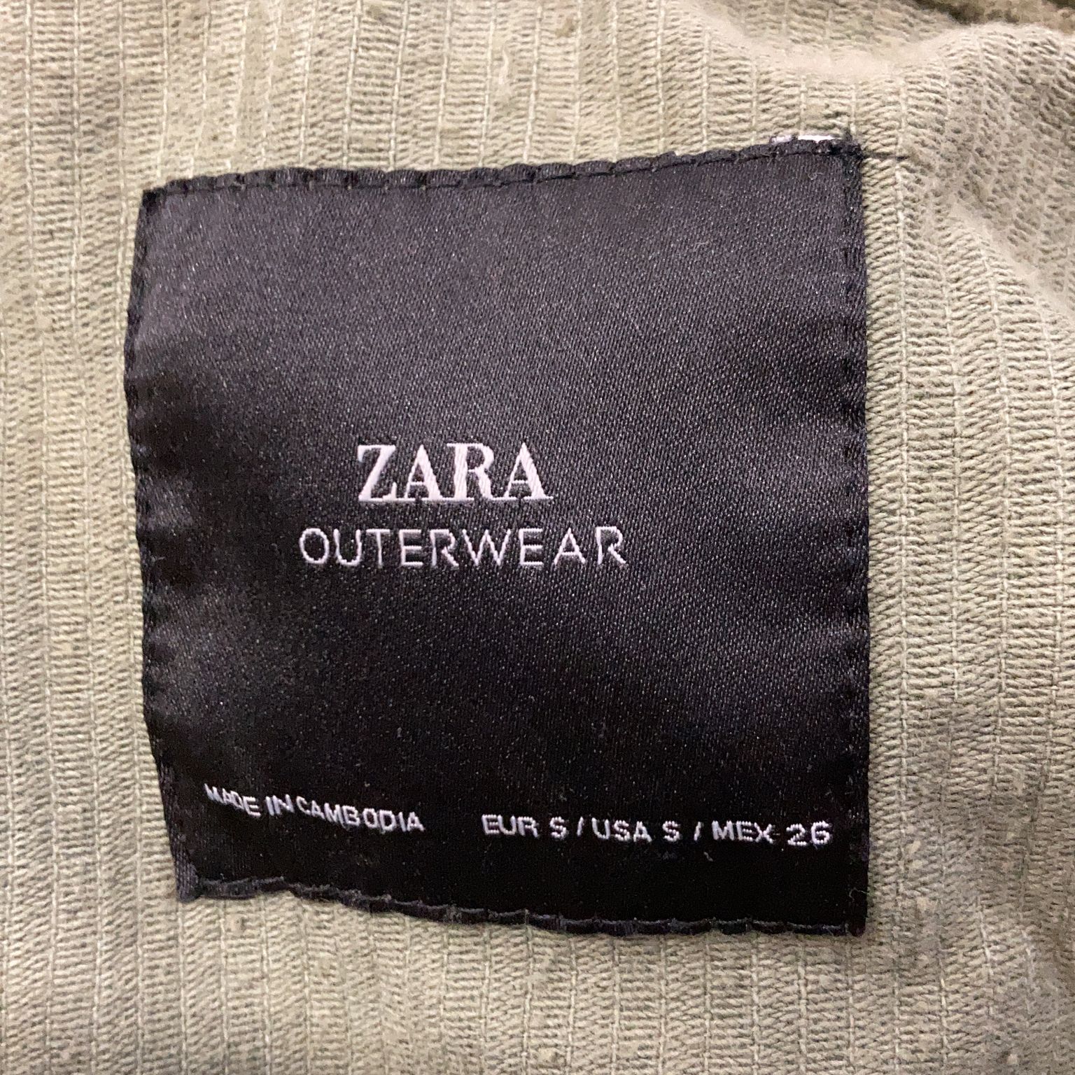 Zara Outerwear