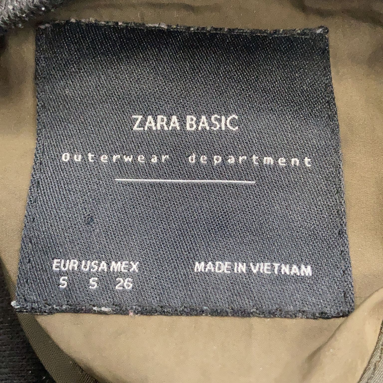 Zara Basic Outerwear