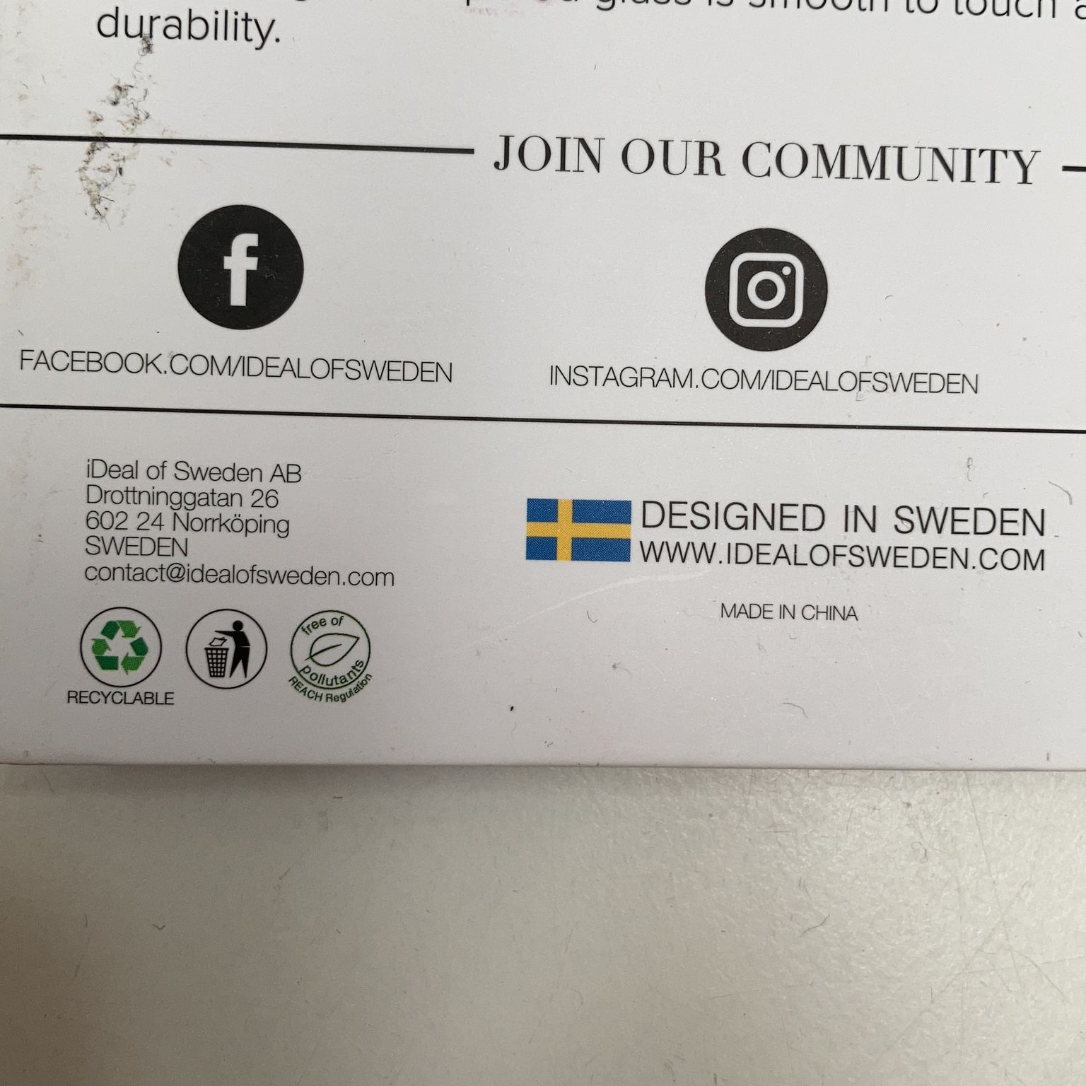 iDeal of Sweden