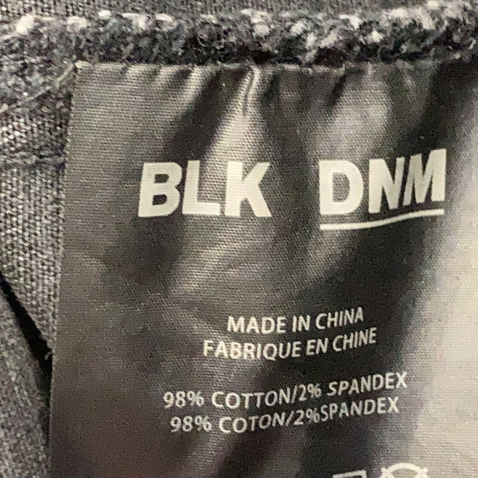 BLK DNM