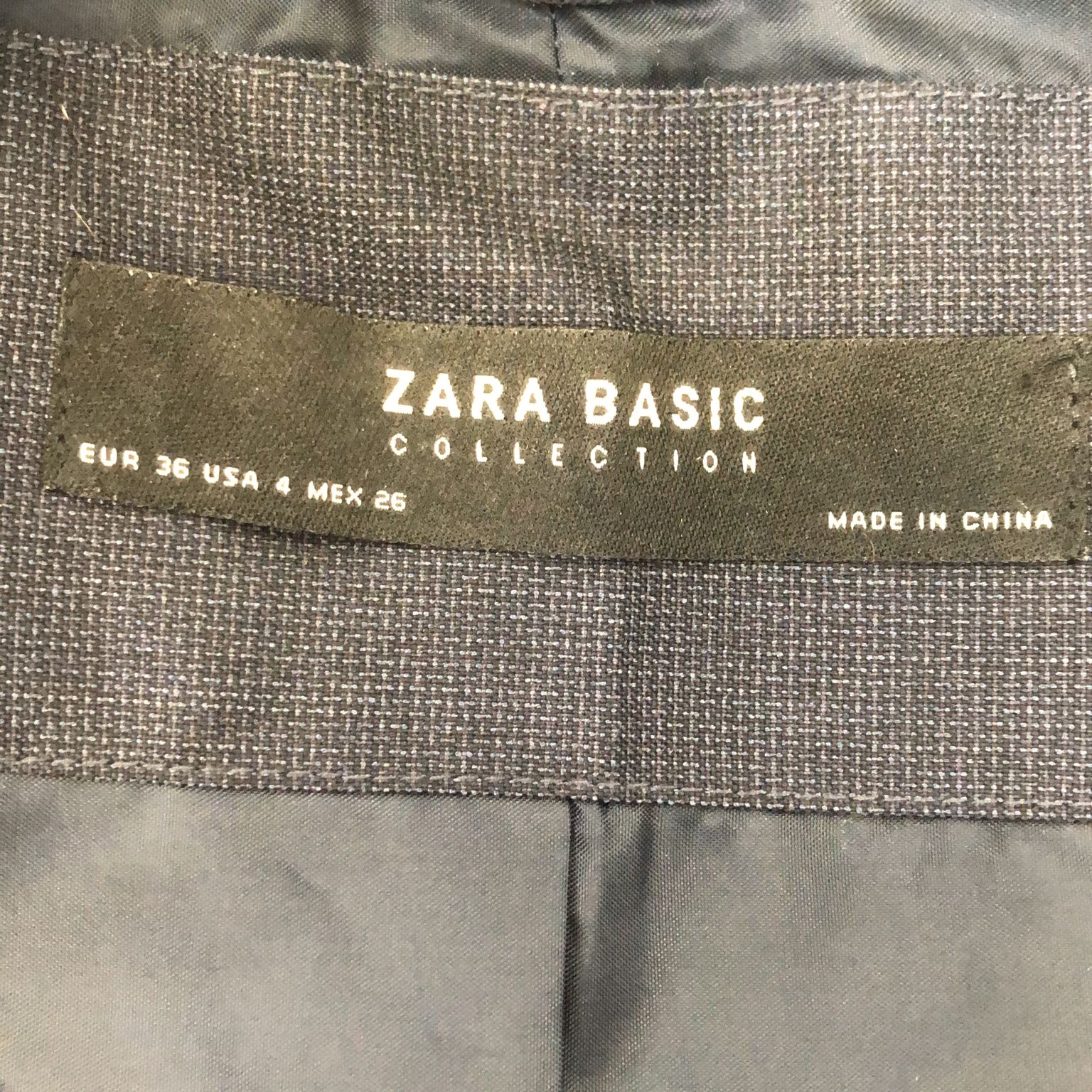 Zara Basic Collection