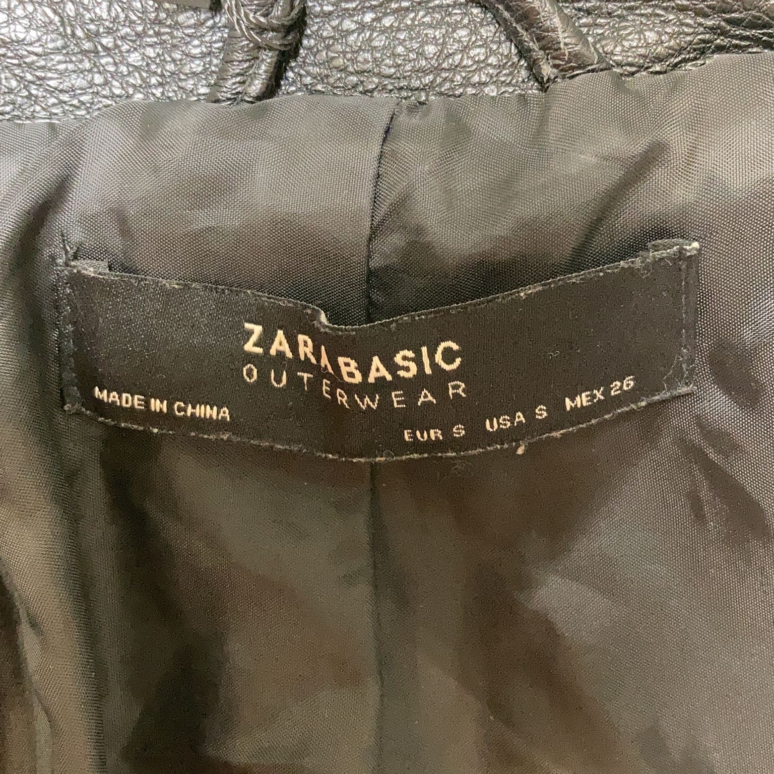 Zara Basic Outerwear