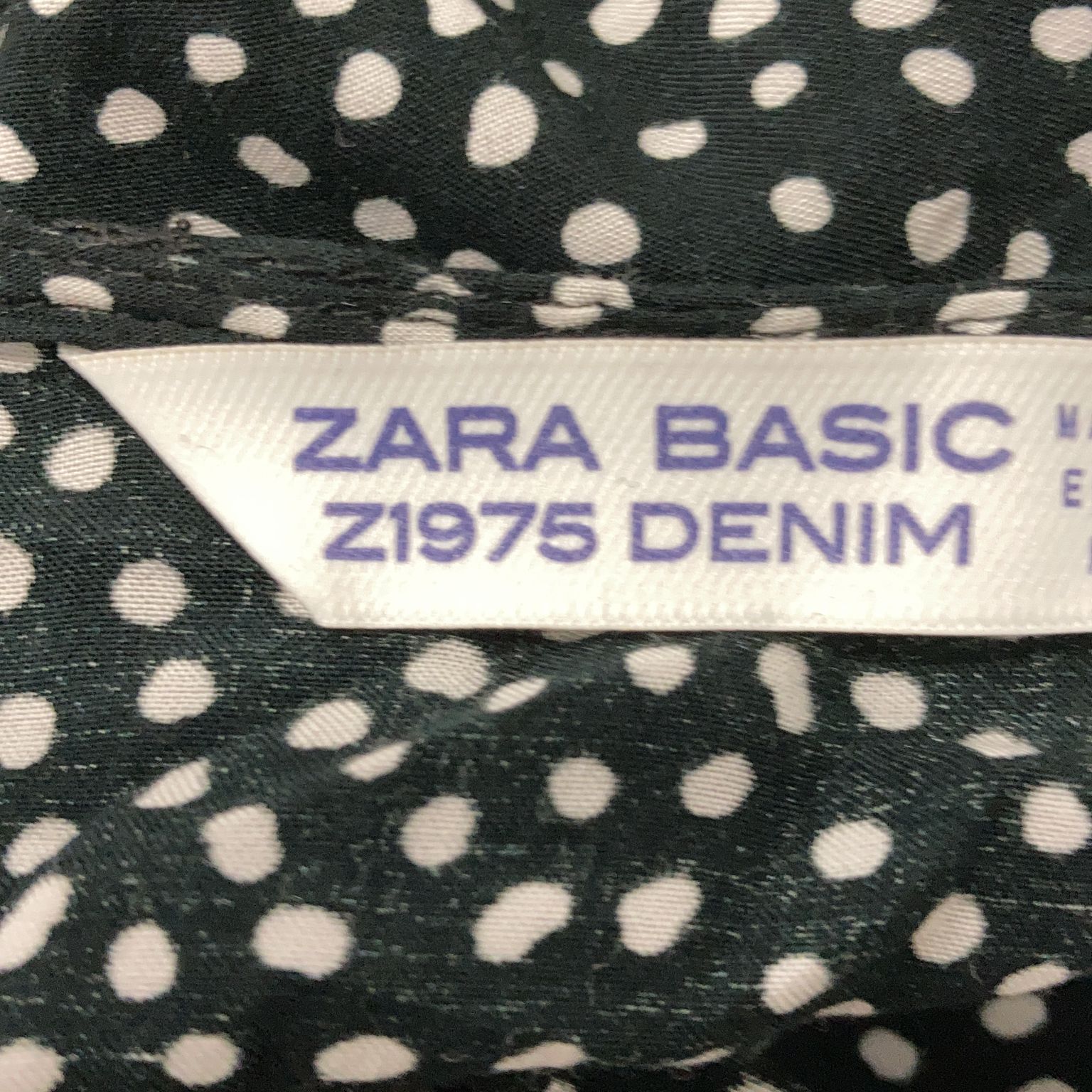 Zara Basic Z1975 Denim