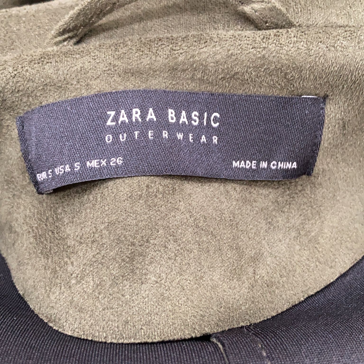 Zara Basic Outerwear