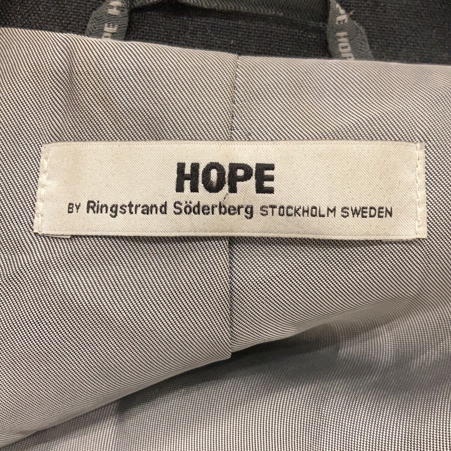 HOPE by Ringstrand Söderberg