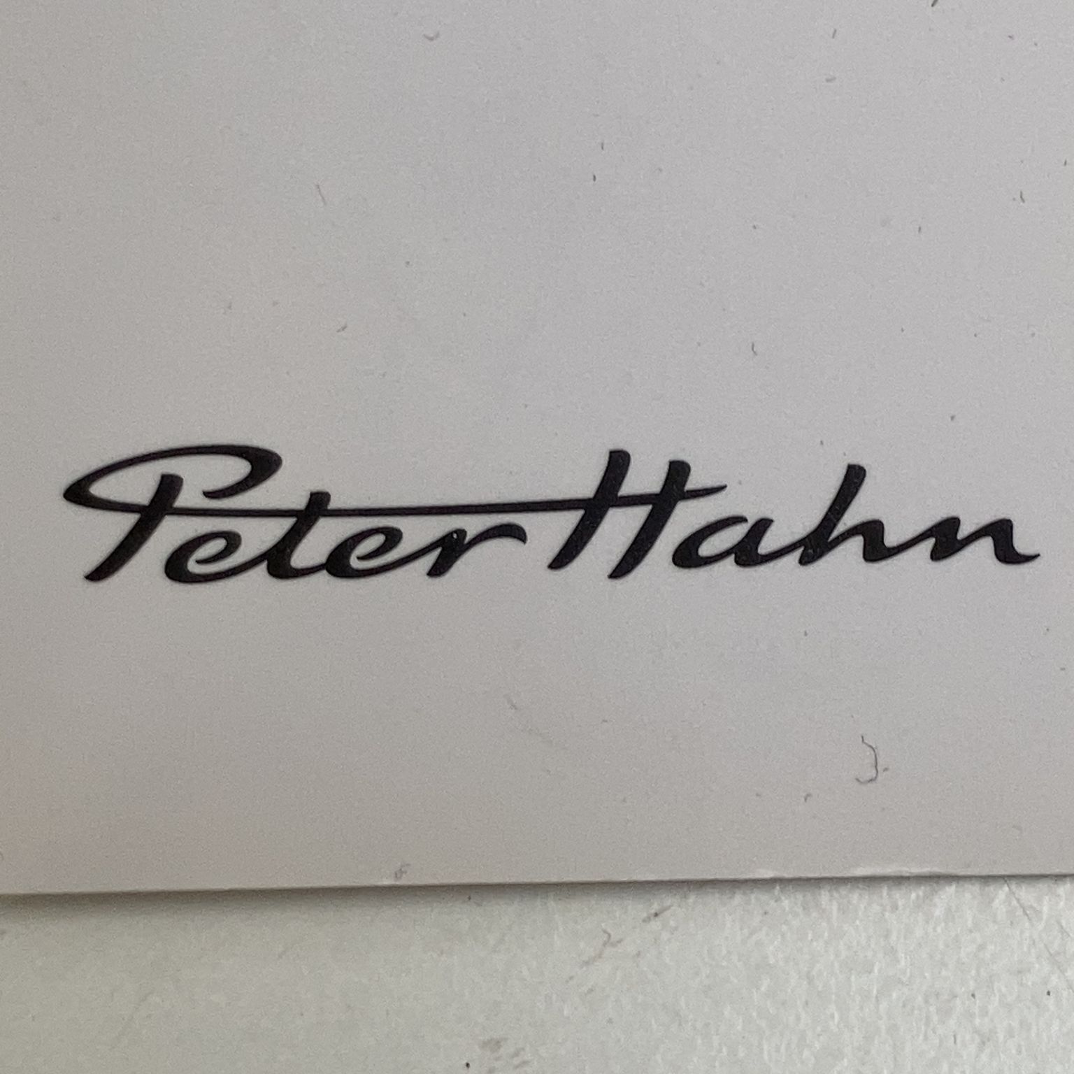 Peter Hahn