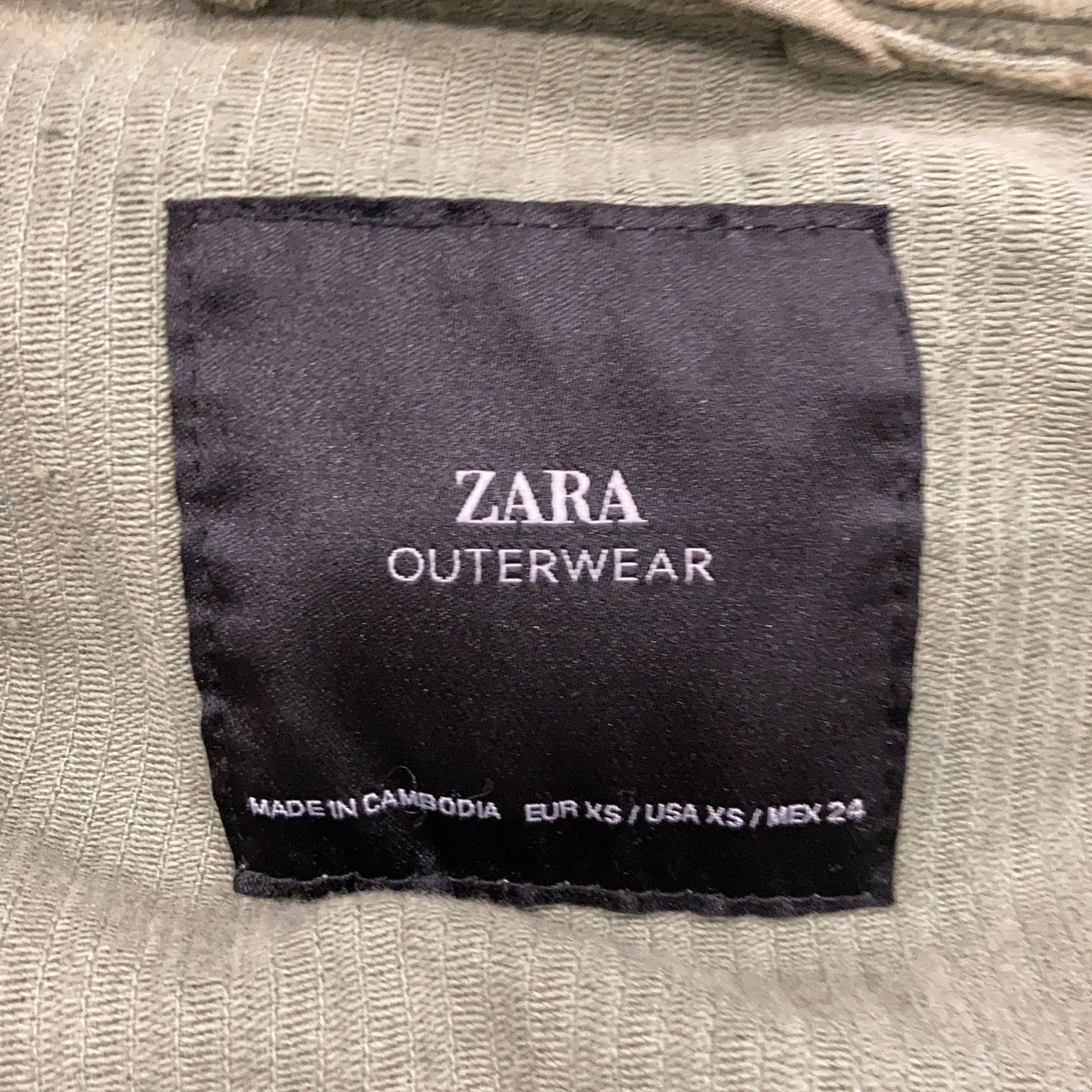 Zara Outerwear