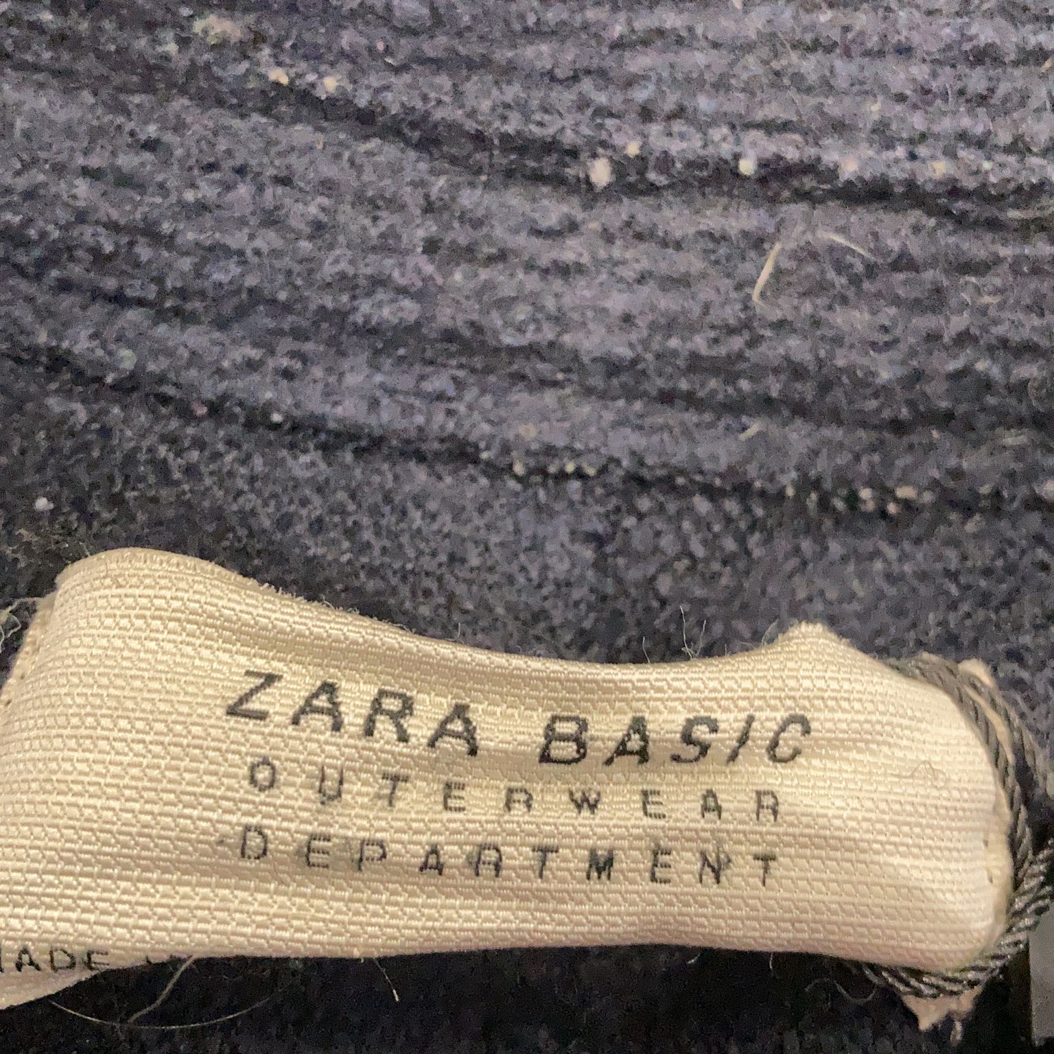 Zara Basic Outerwear