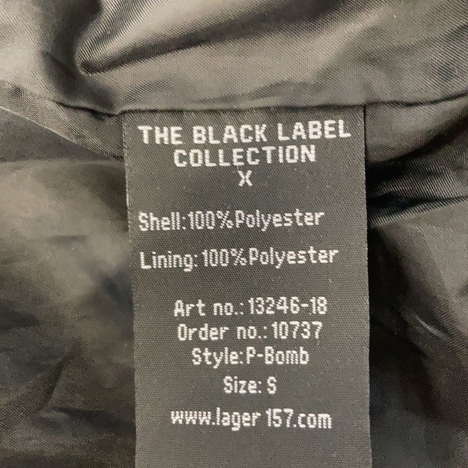 The Black Label Collection Lager 157