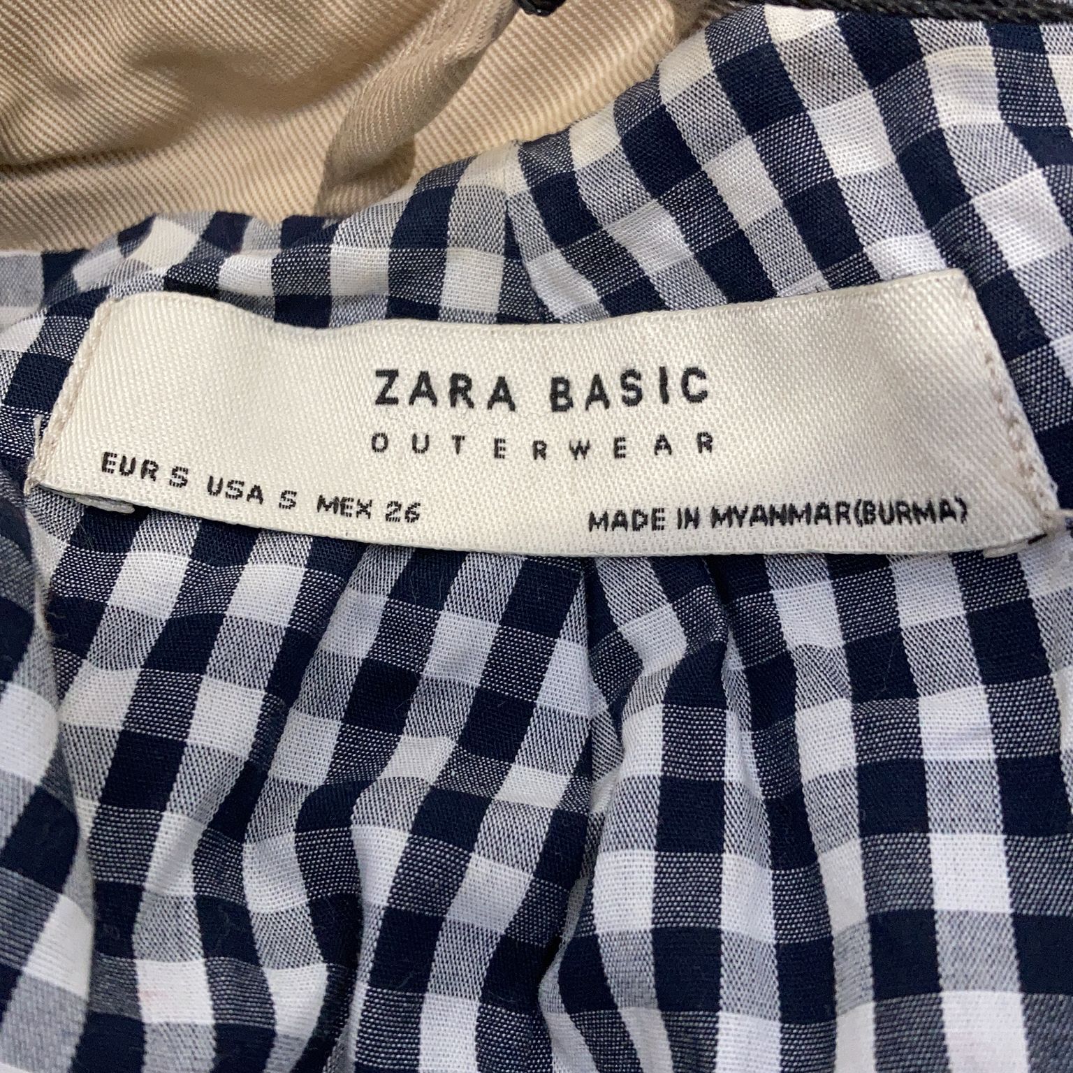 Zara Basic Outerwear