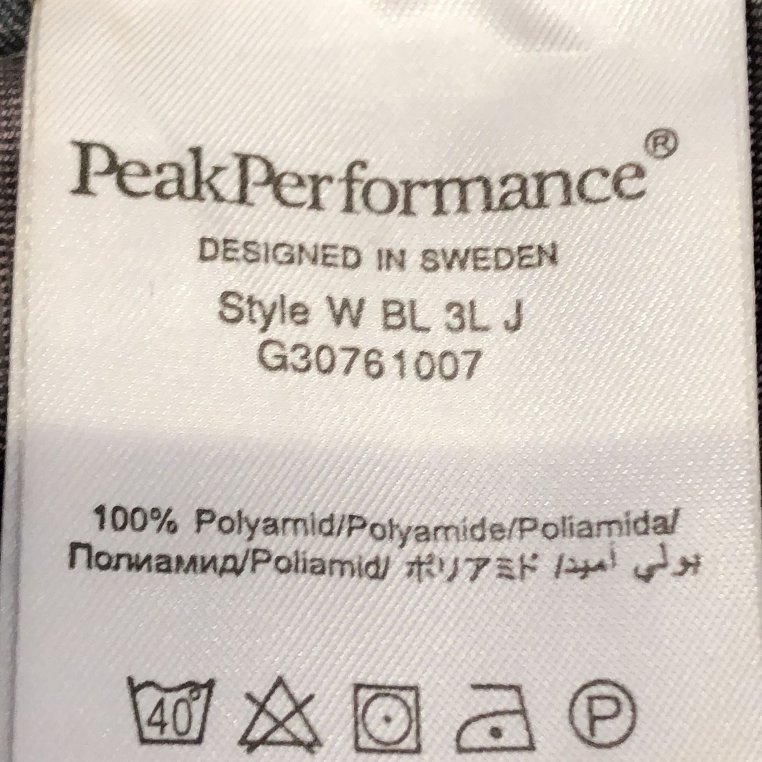 Peak Performance