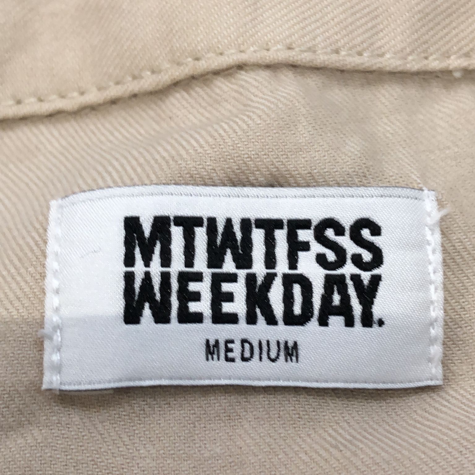 Mtwtfss Weekday