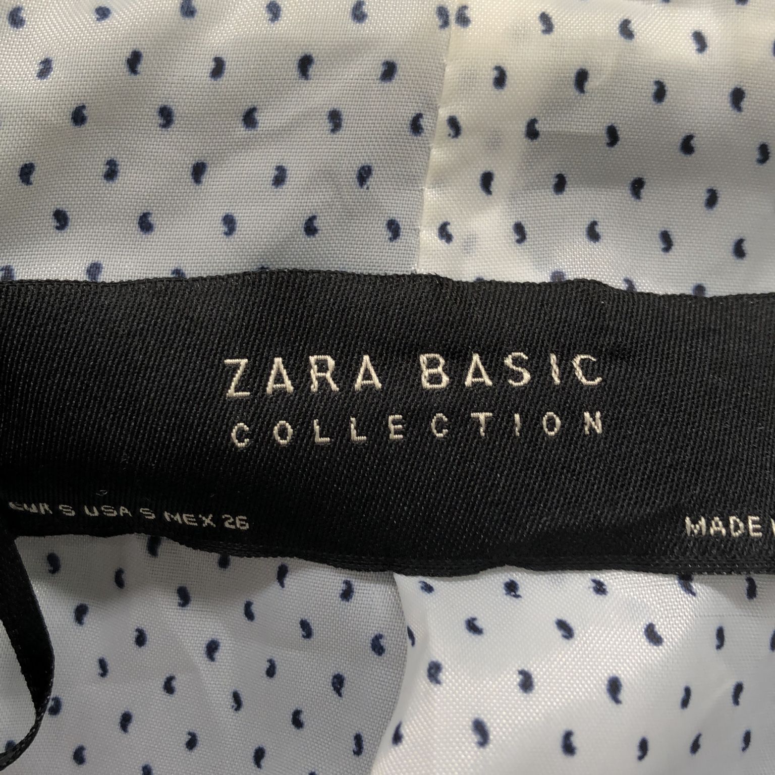 Zara Basic Collection