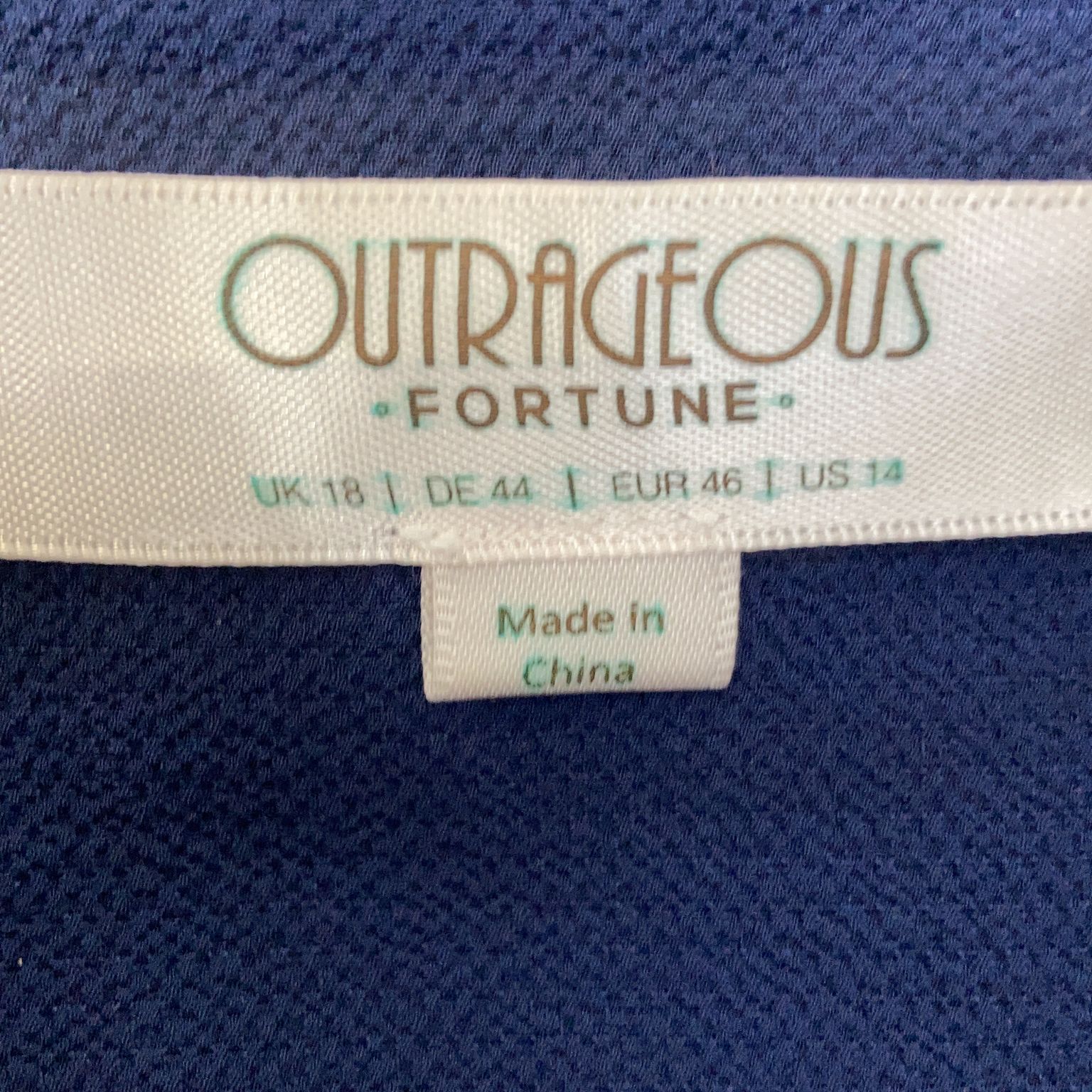 Outrageous Fortune