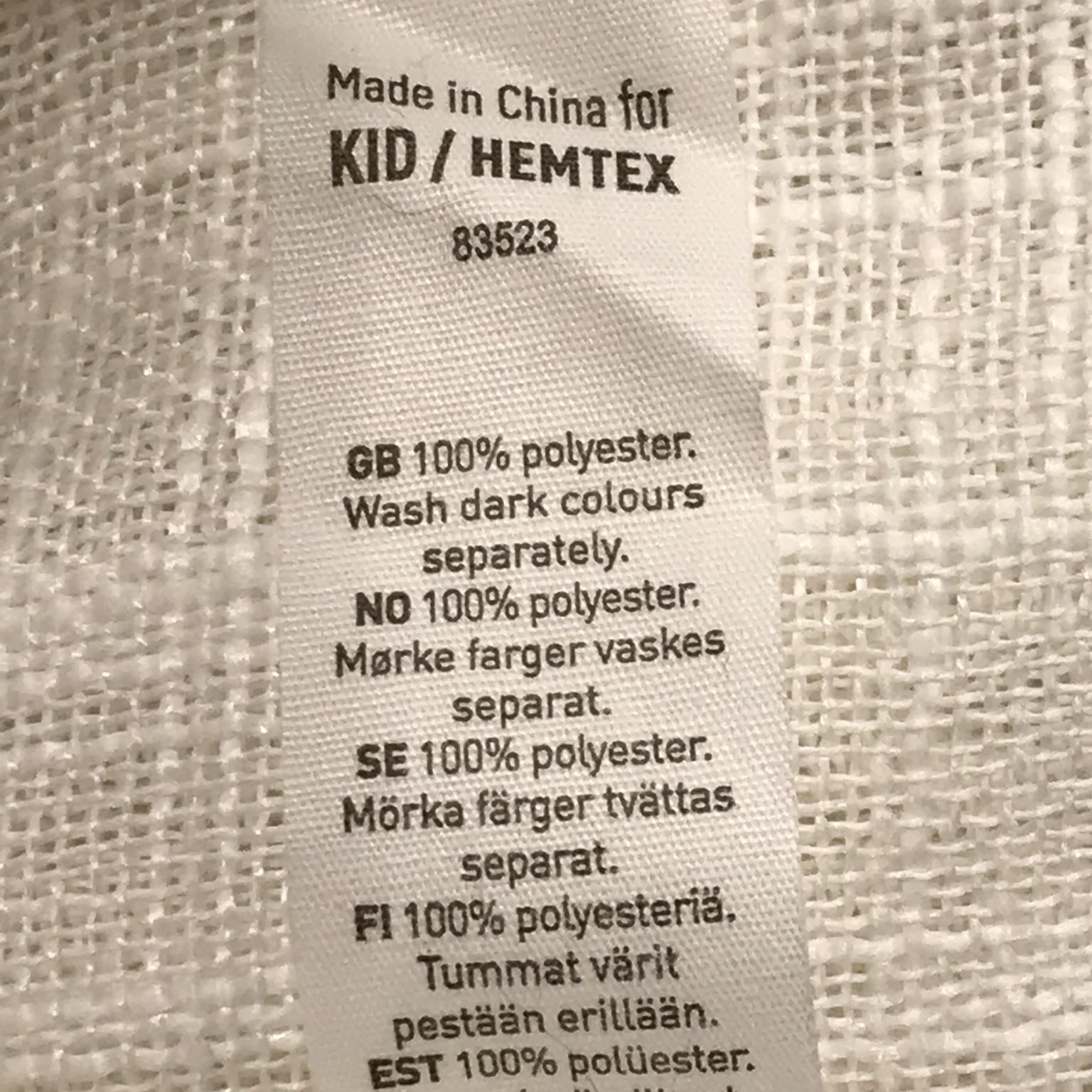 Kid / Hemtex