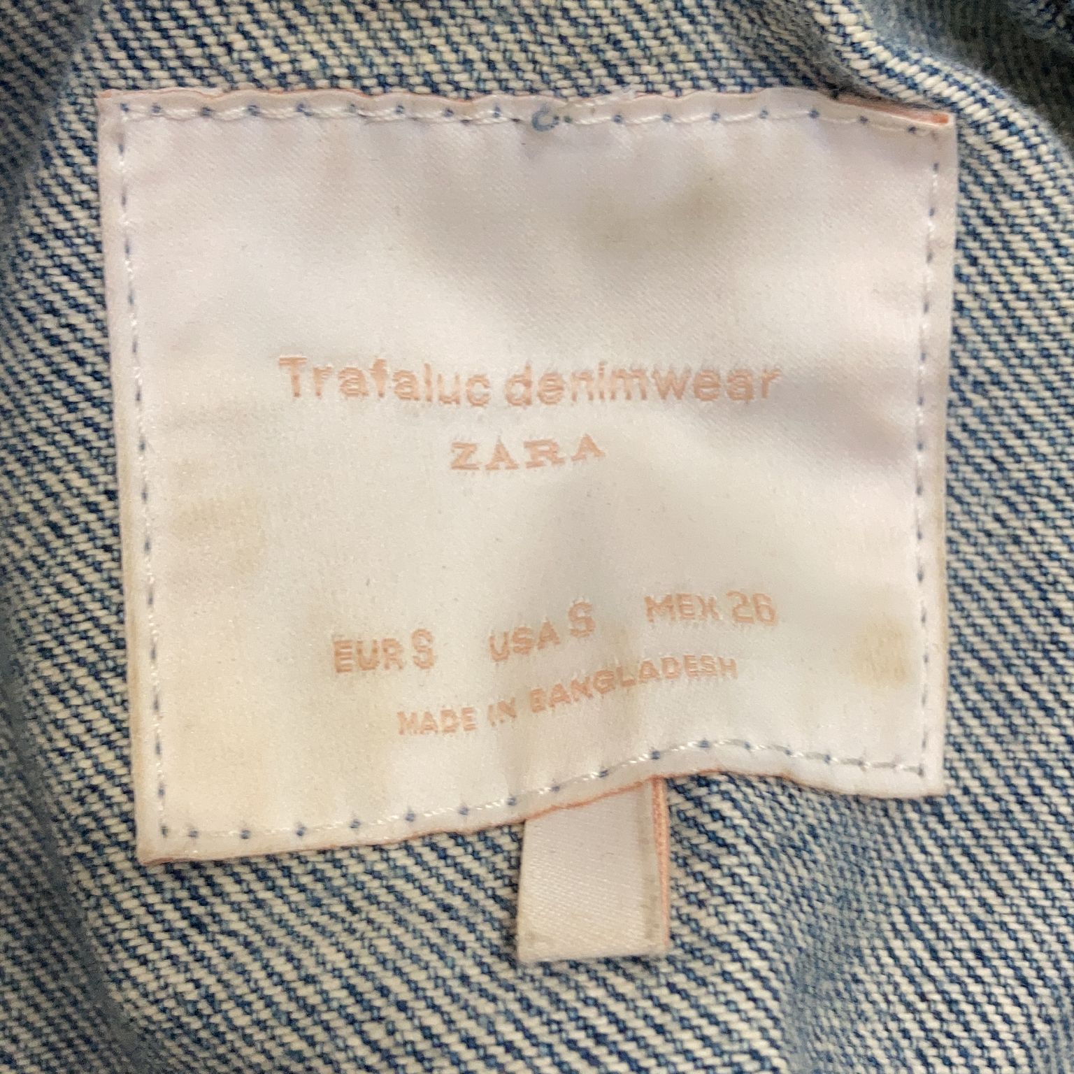 Zara Trafaluc Denim Wear