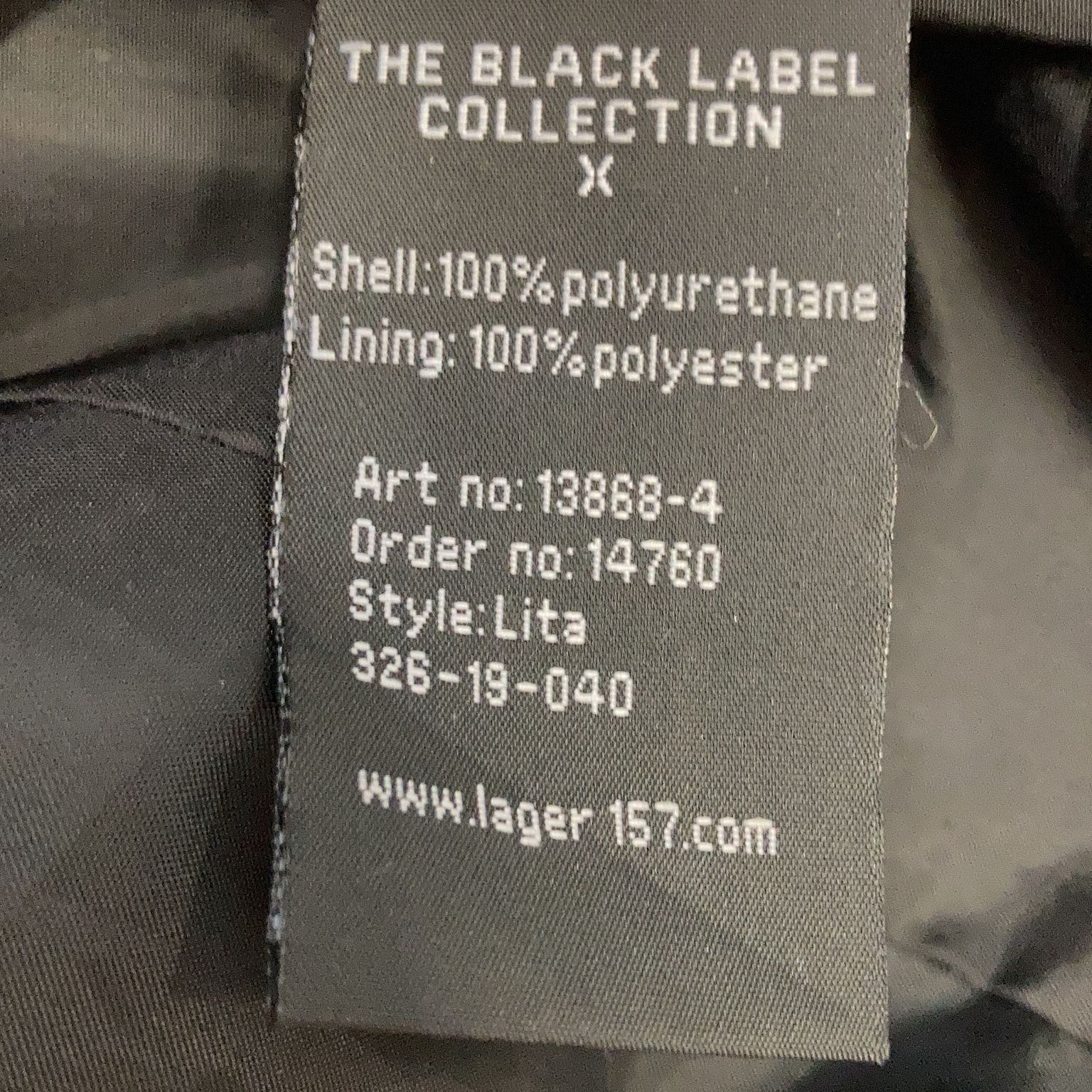 The Black Label Collection Lager 157