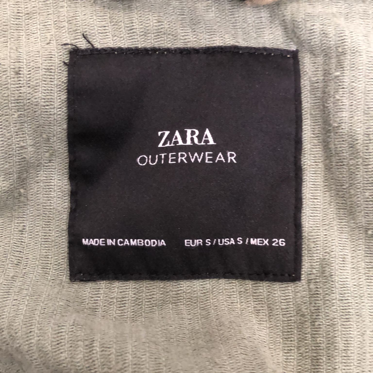 Zara Outerwear