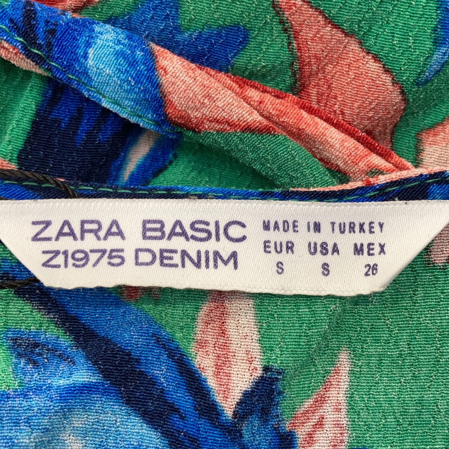 Zara Basic Z1975 Denim