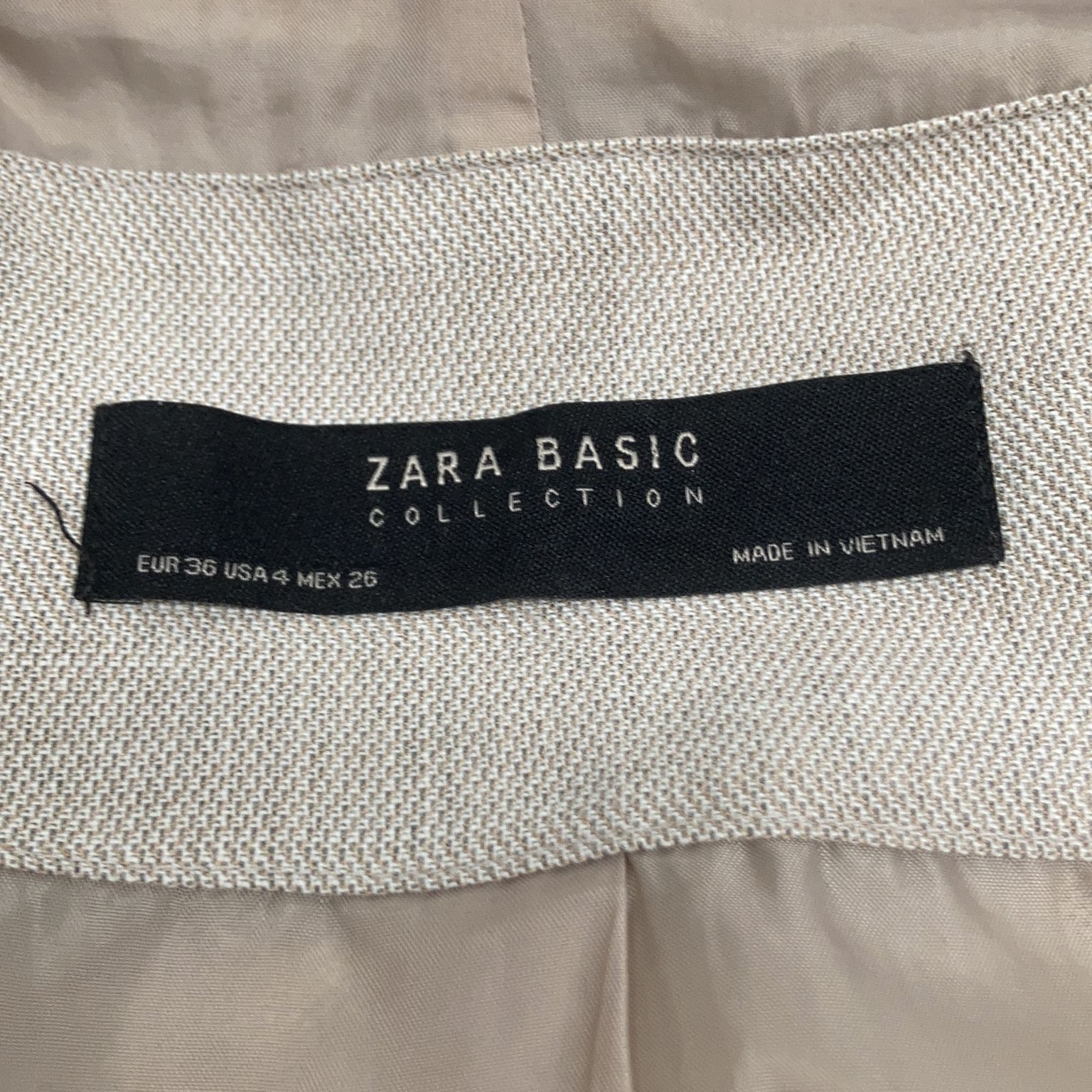 Zara Basic Collection