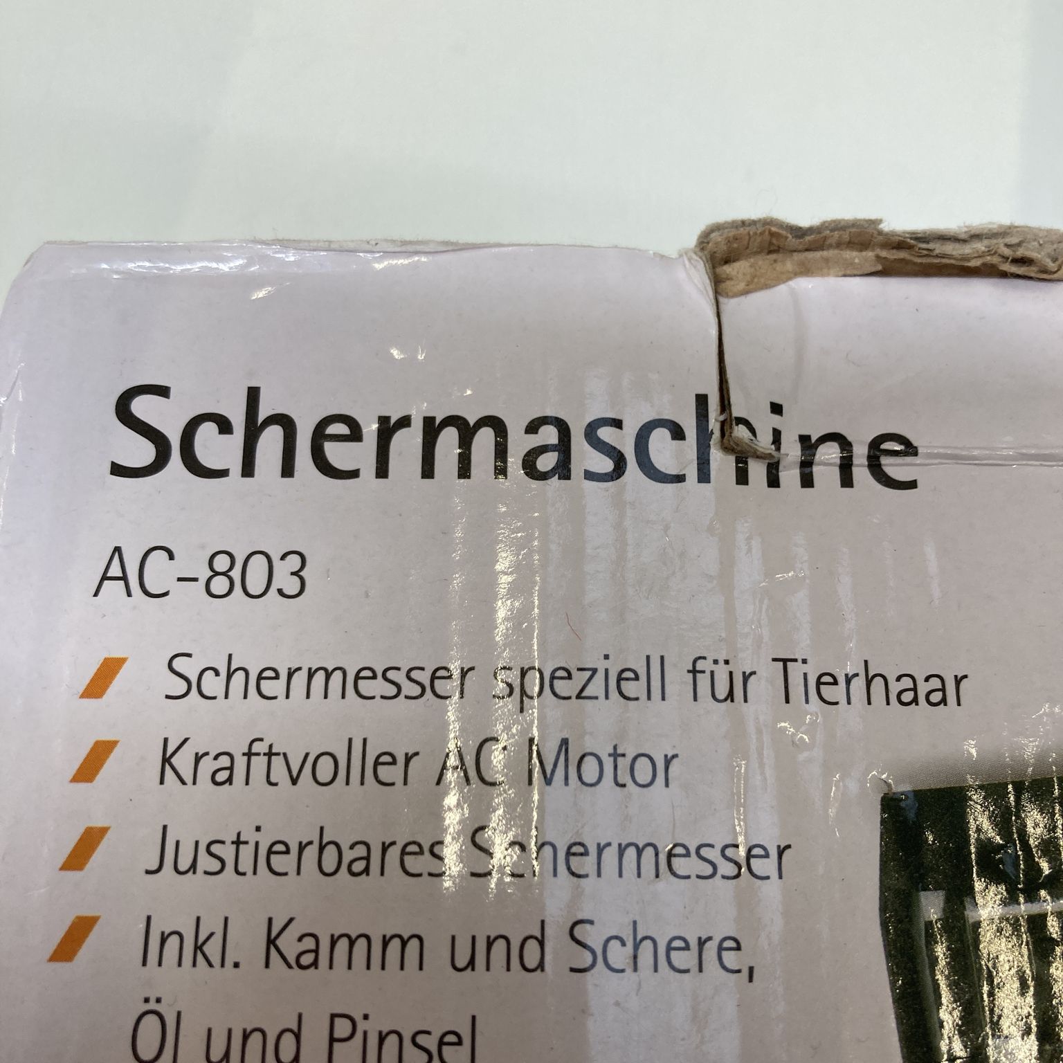 Schermaschine