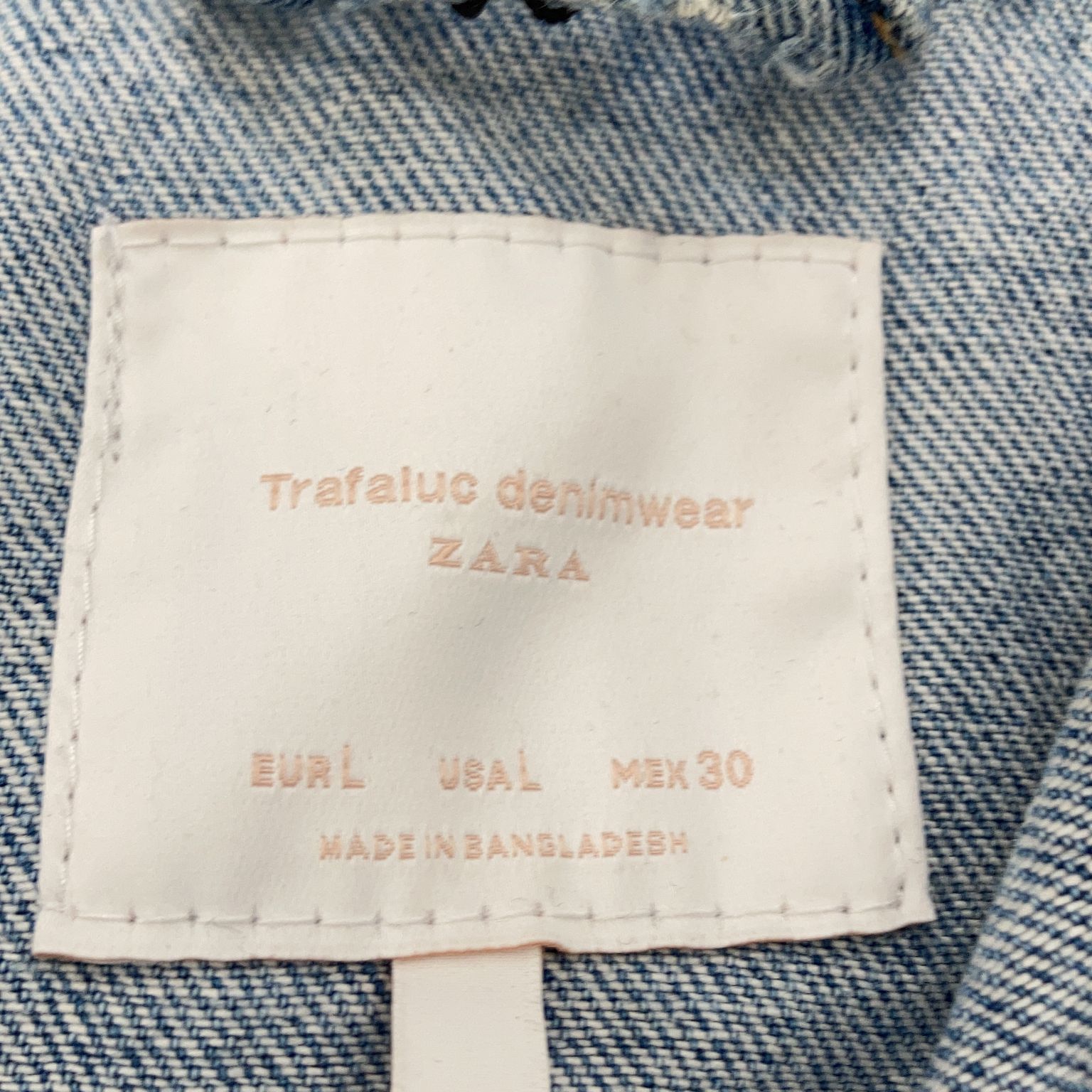 Zara Trafaluc Denim Wear