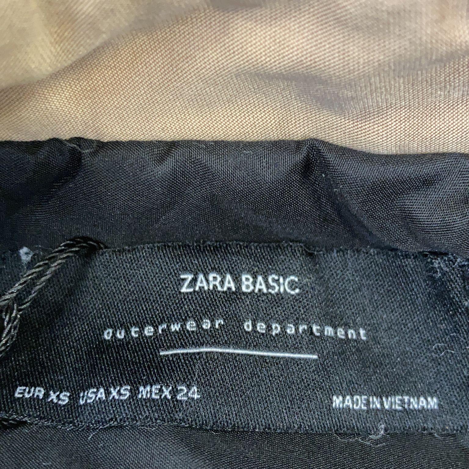 Zara Basic Outerwear