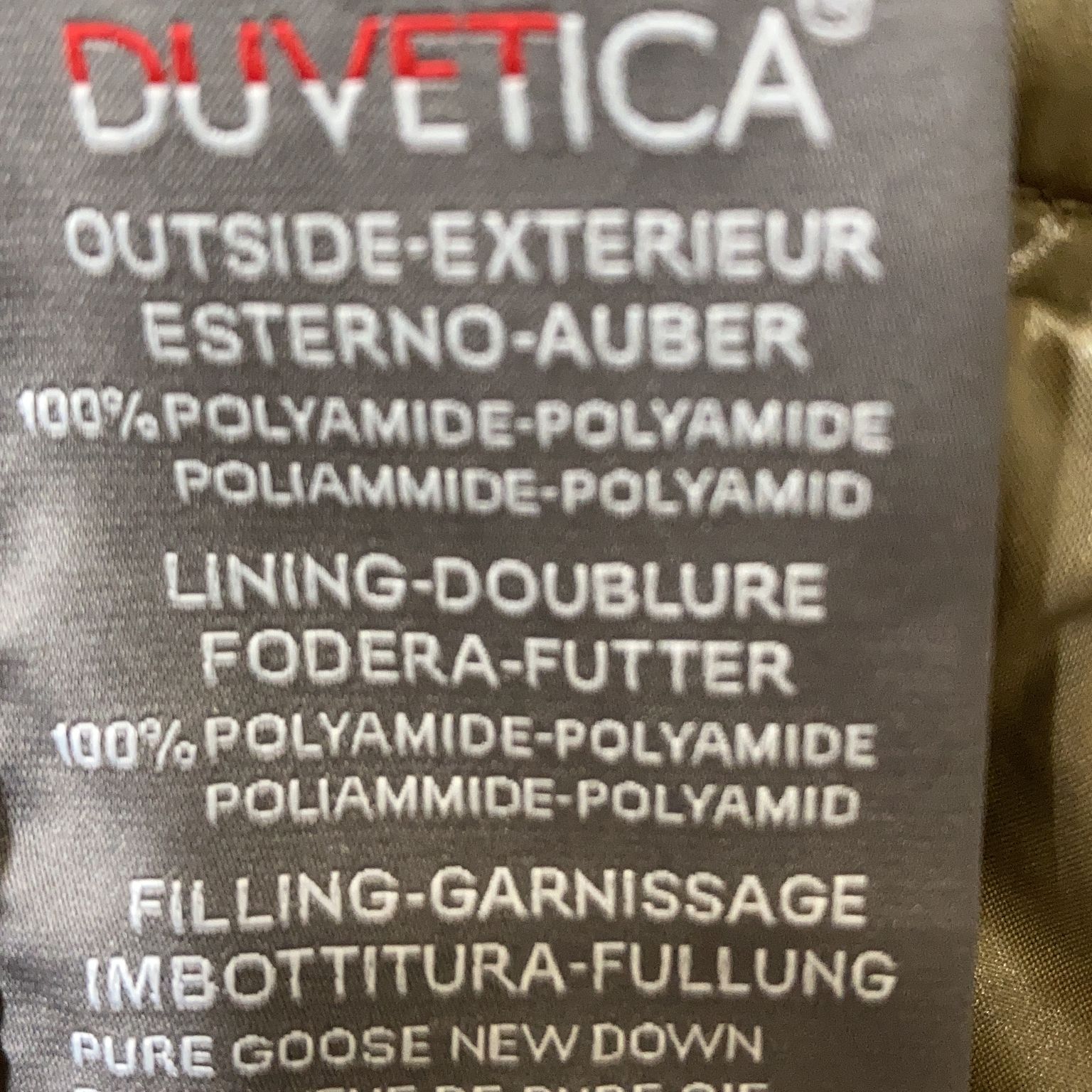 Duvetica